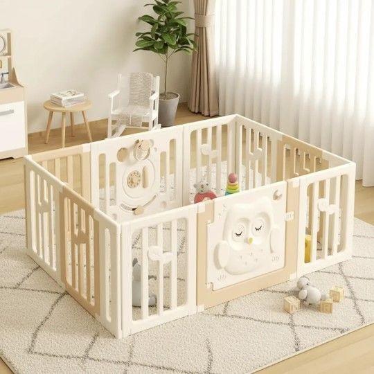 Corral bebe B ho Beige L 186 126 cms Altura 63 cms Aro Basquet-4