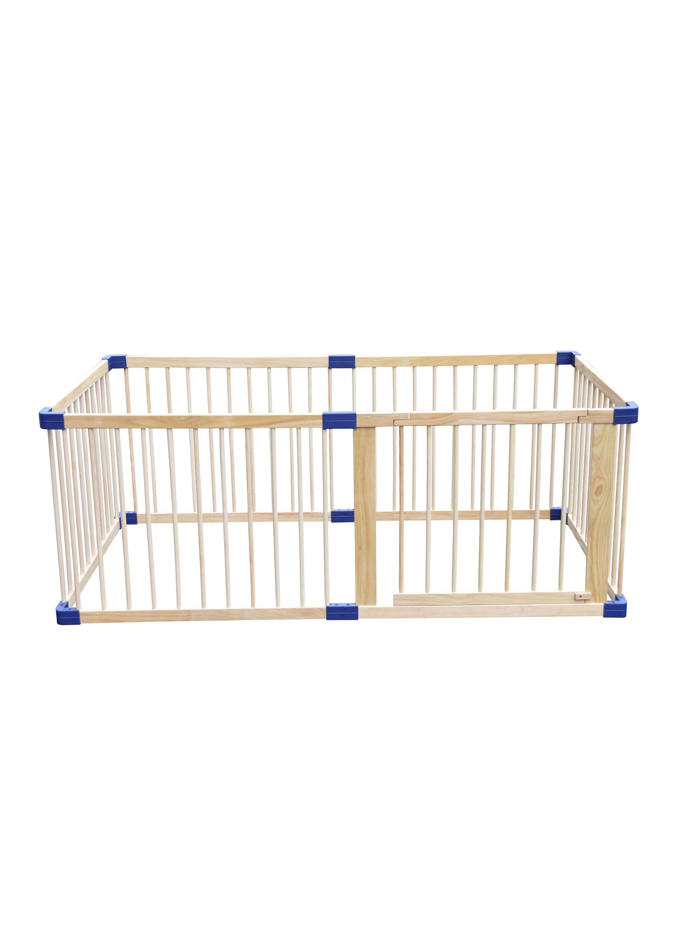 Corral bebe 6 lados Madera-0