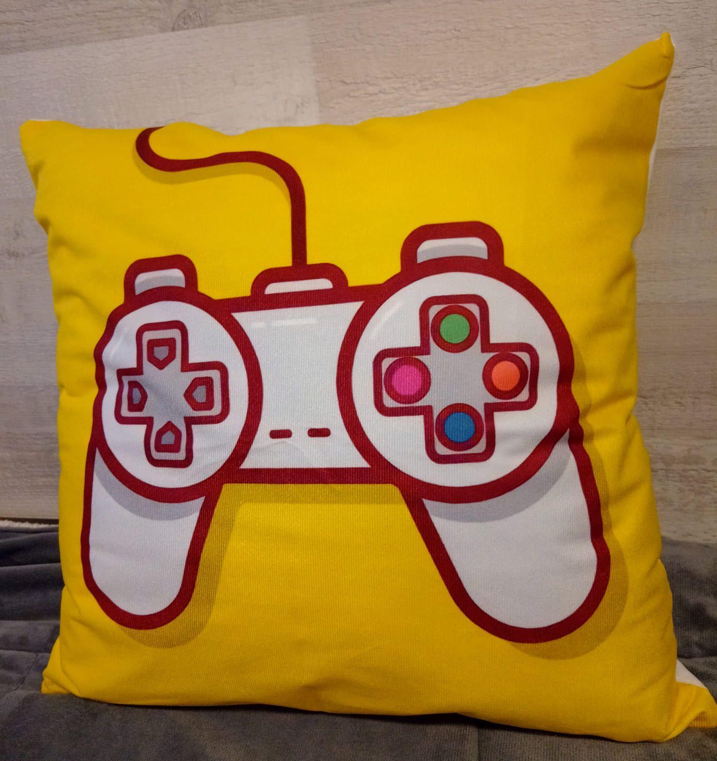 Cojín Felpa 45x45 cm De Mando De Play Extra Suave -2