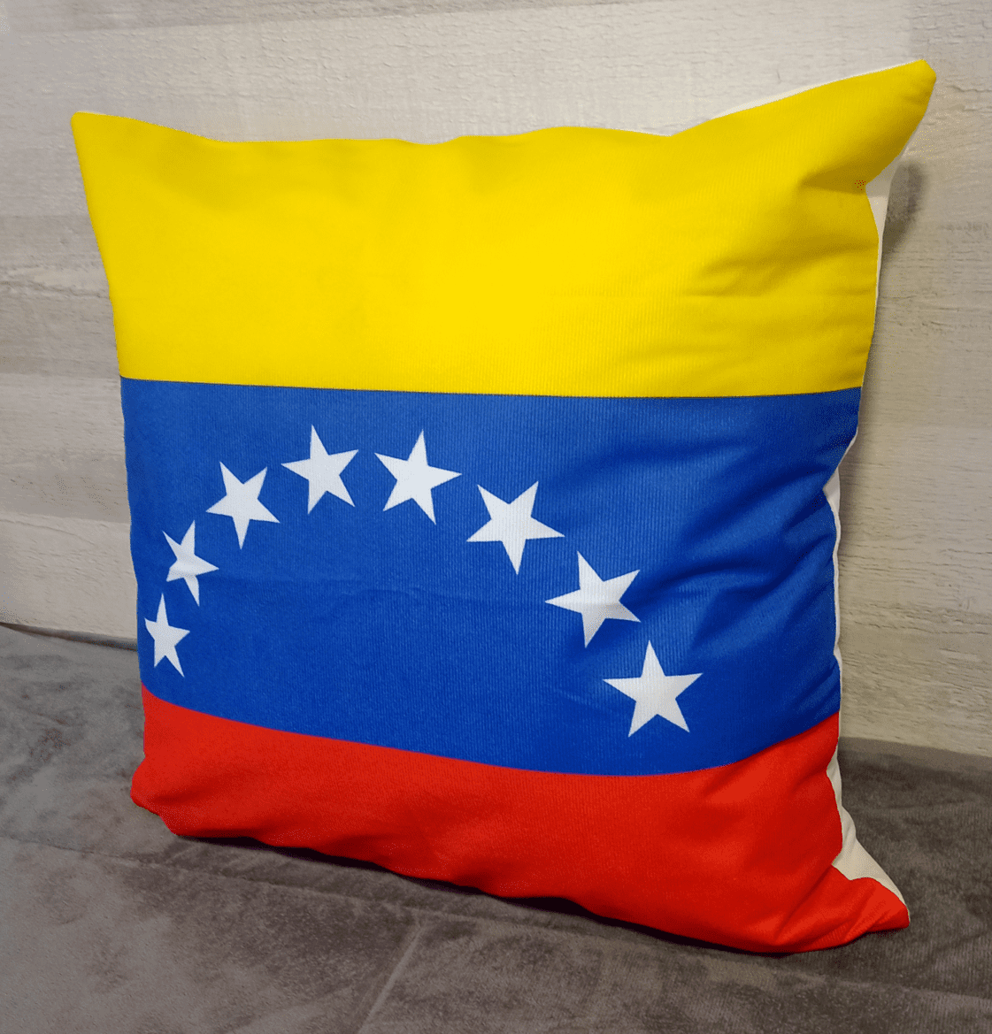 Cojín Felpa 45x45 cm De La Bandera De Venezuela Extra Suave -2