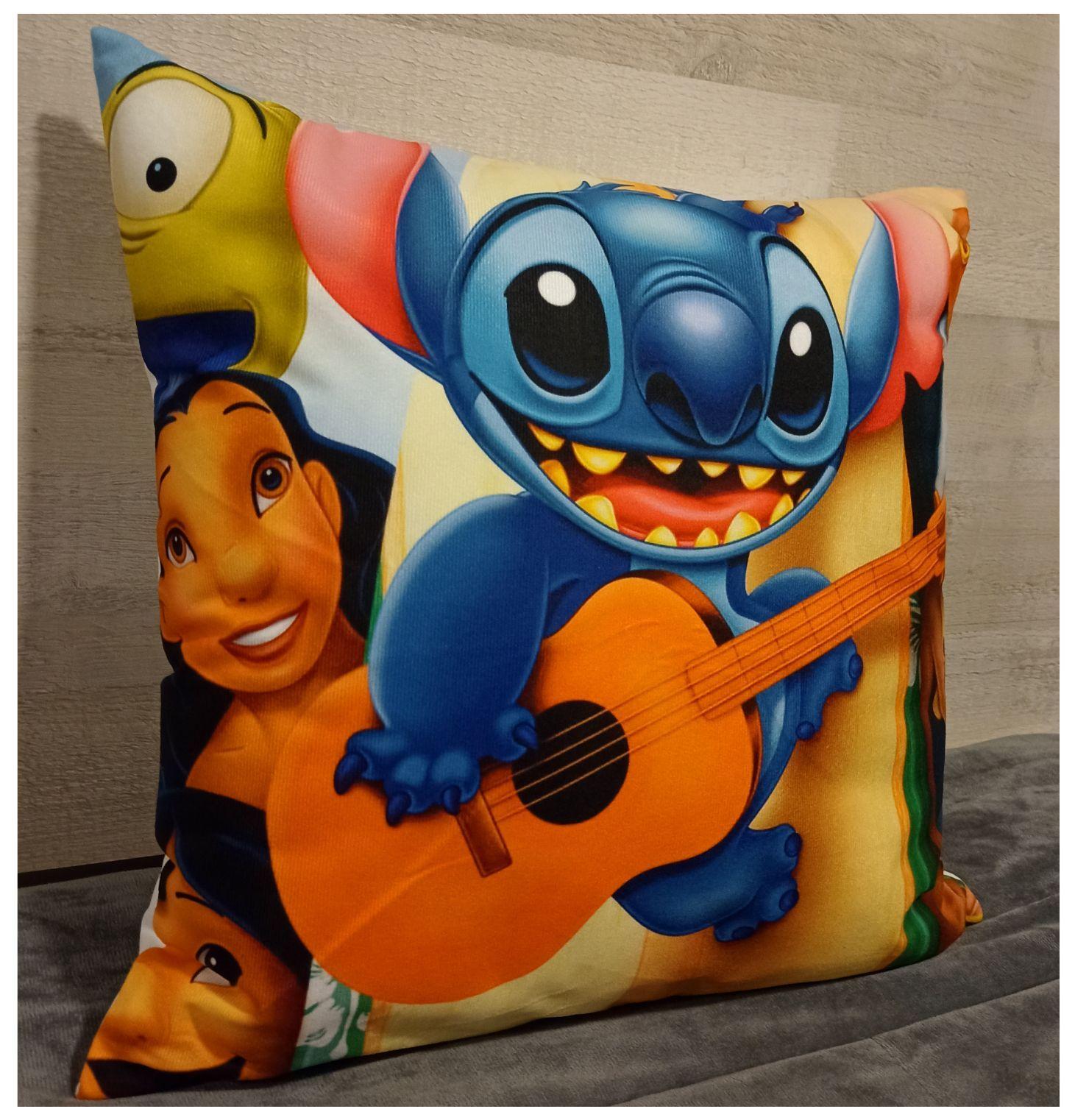 Cojín Felpa 45x45 cm De Lilo y Stitch Extra Suave -2