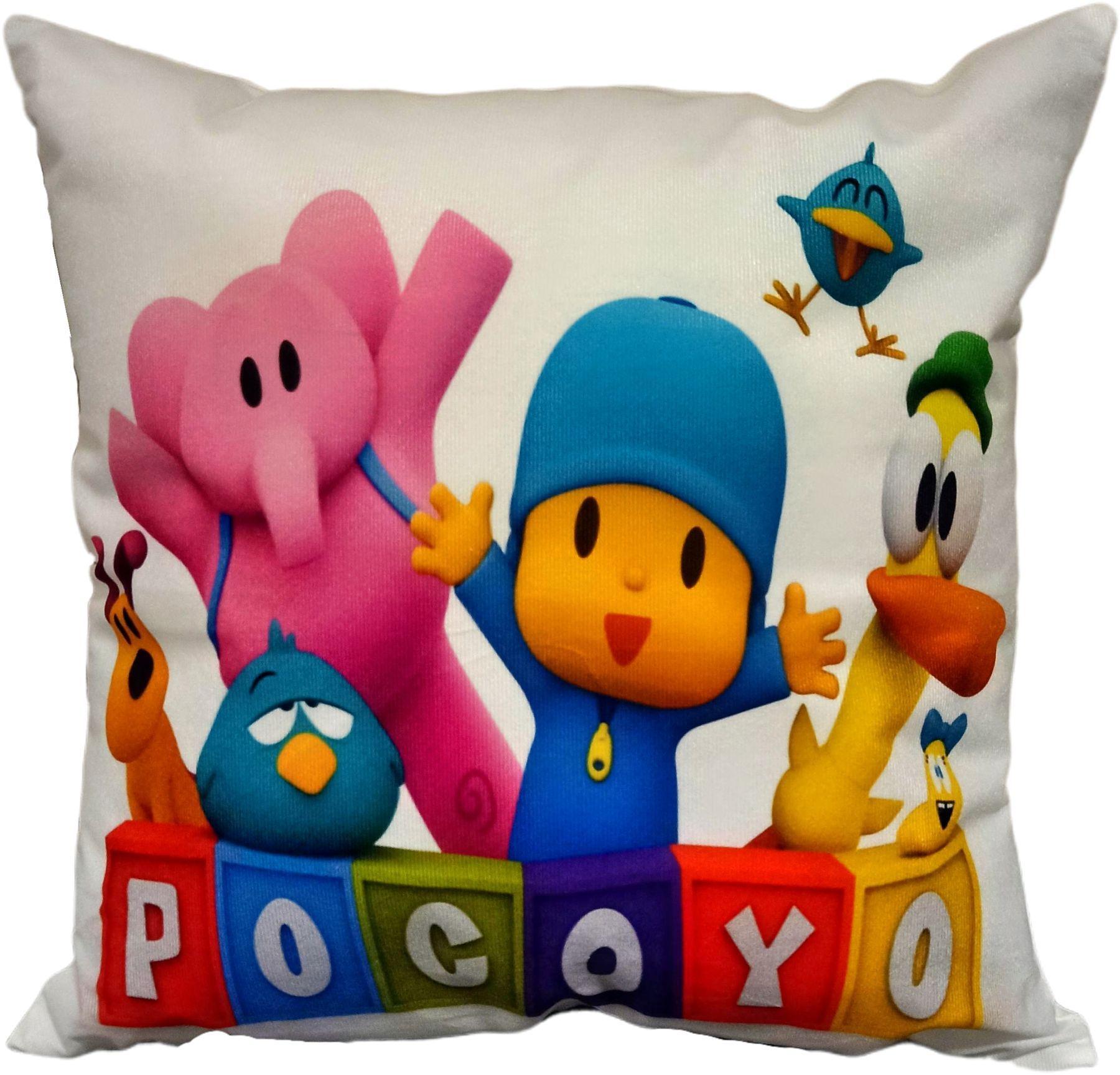 Cojín Felpa 45x45 cm De Pocoyo Eli Pato Extra Suave -0