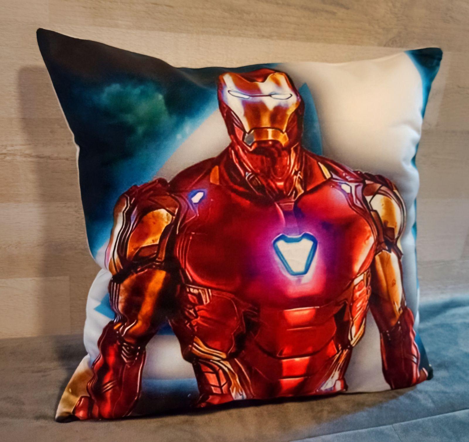 Cojín Felpa 45x45 cm De Ironman Extra Suave Avengers Vengadores Extra Suave-2