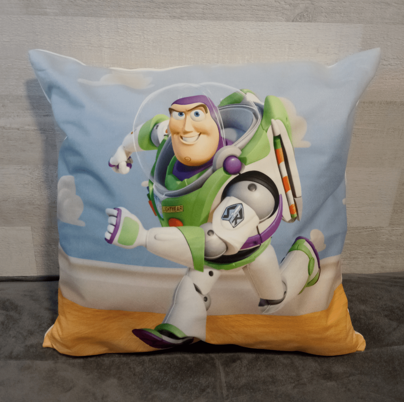 Cojín Felpa 45x45 cm De Buzz Extra Suave -3