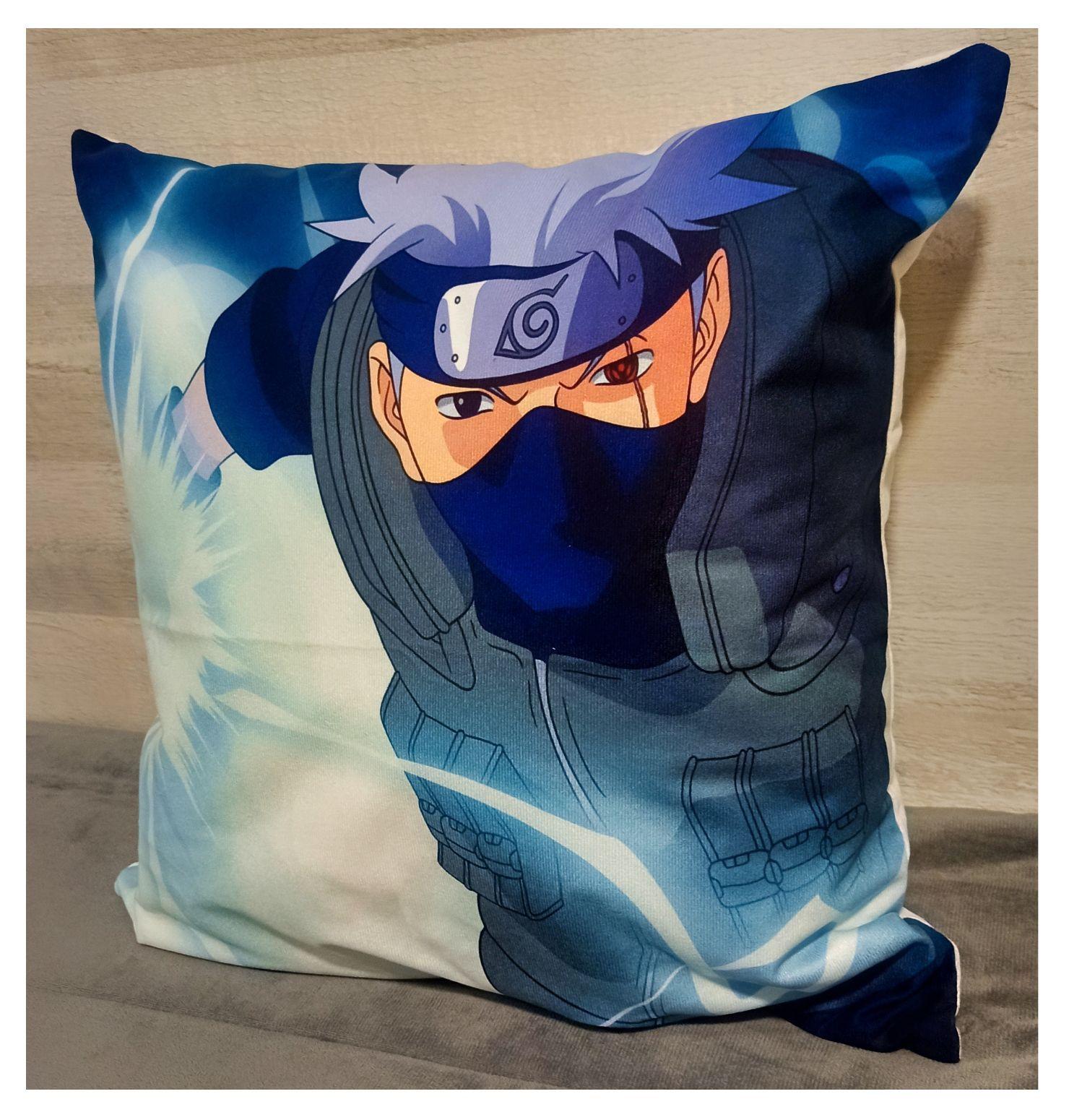 Cojín Felpa 45x45 cm De Kakashi Hatake Extra Suave -2
