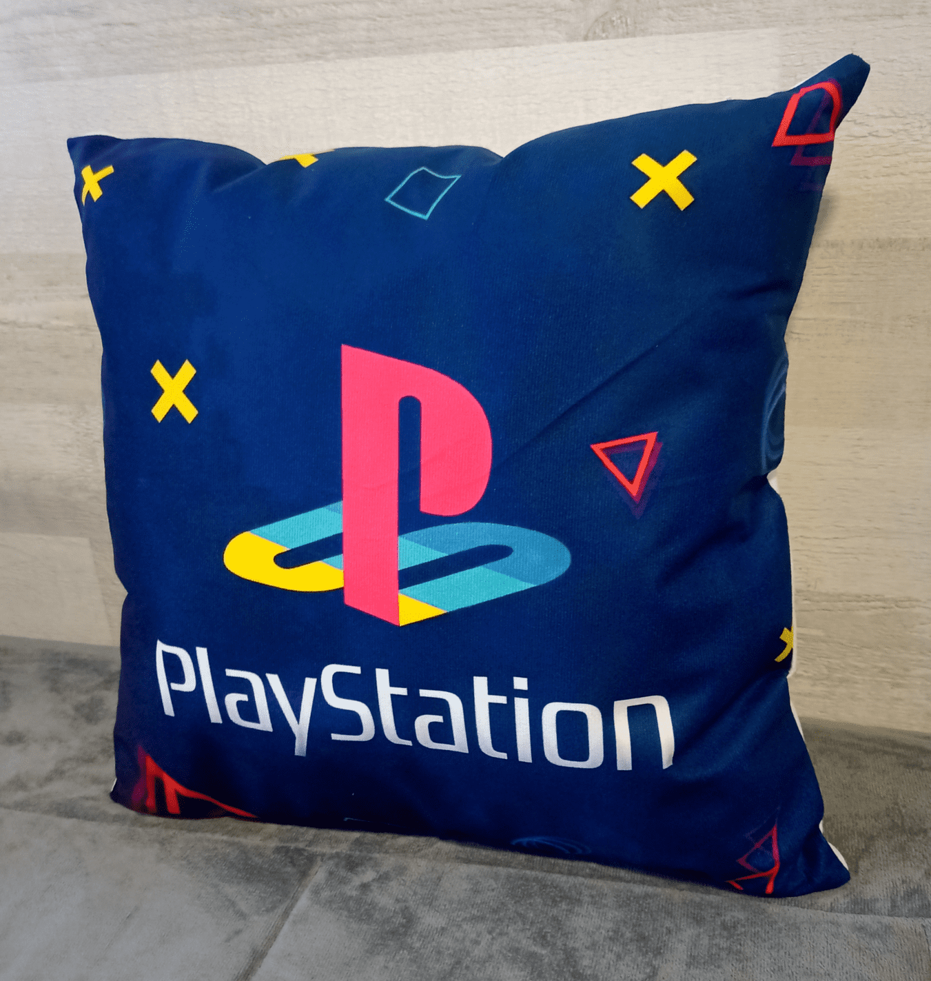 Cojín Felpa 45x45 cm De Play Station Extra Suave PS-1