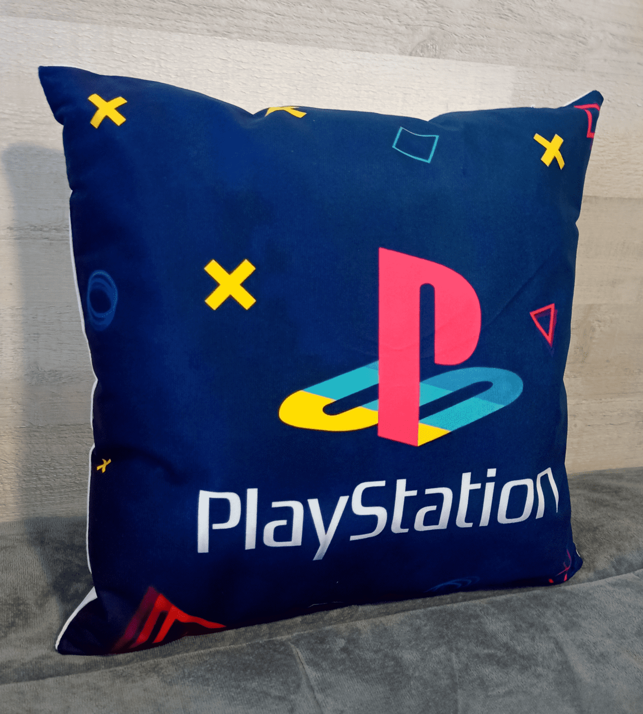 Cojín Felpa 45x45 cm De Play Station Extra Suave PS-0