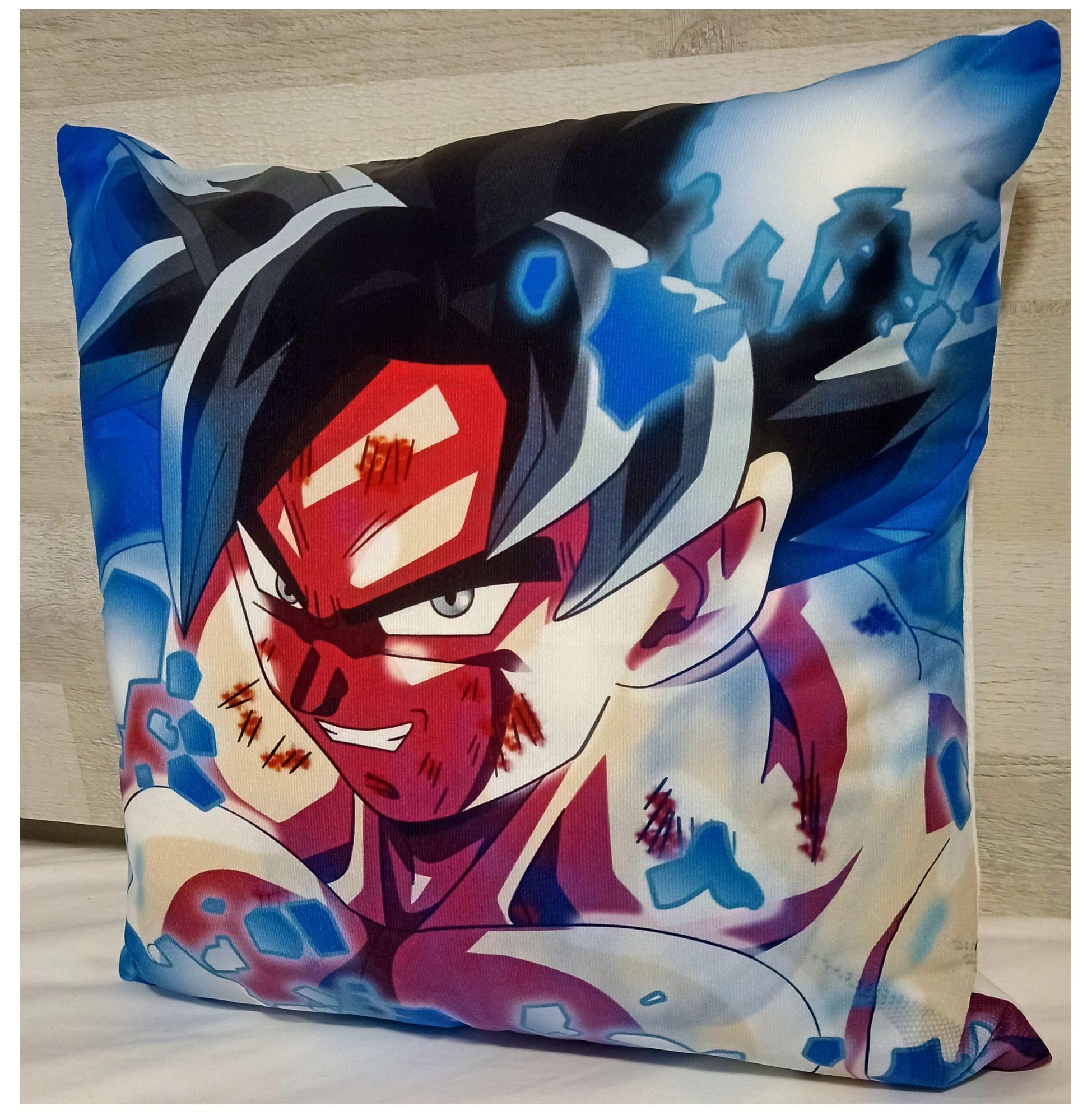 Cojín Felpa 45x45 cm De Goku Malo Extra Suave-3