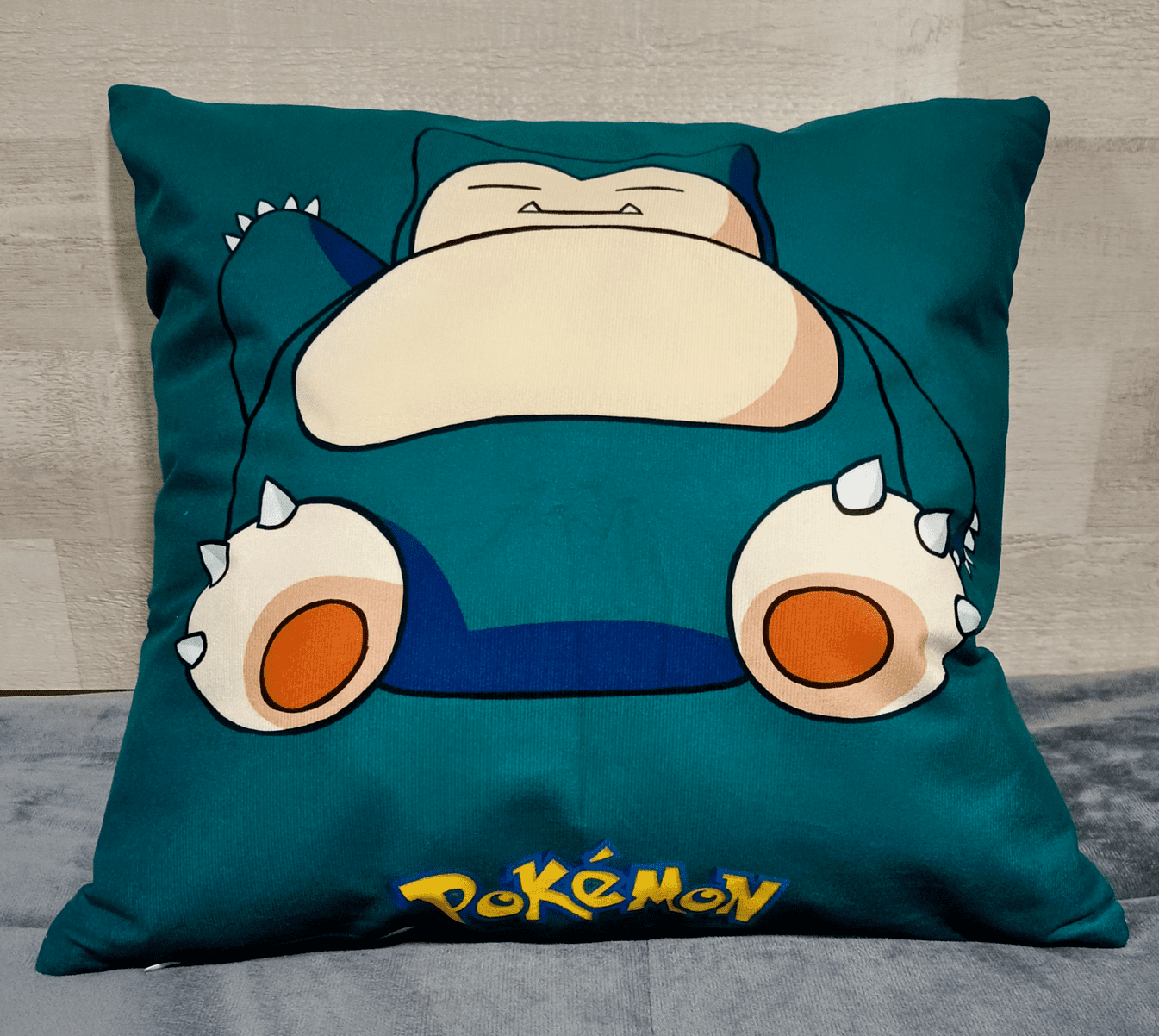 Cojín Felpa 45x45 cm Snorlax Extra Suave -2