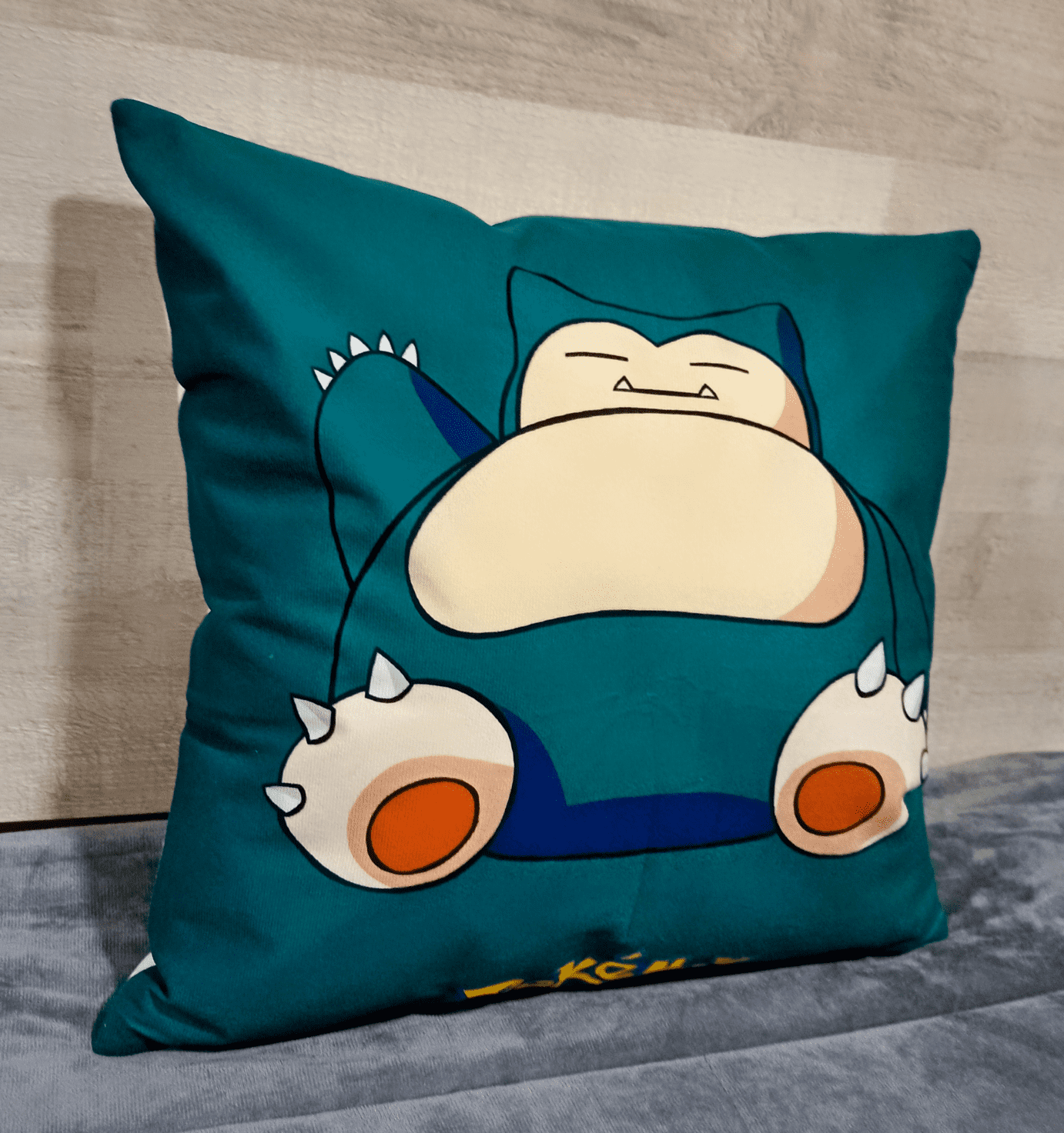 Cojín Felpa 45x45 cm Snorlax Extra Suave -4