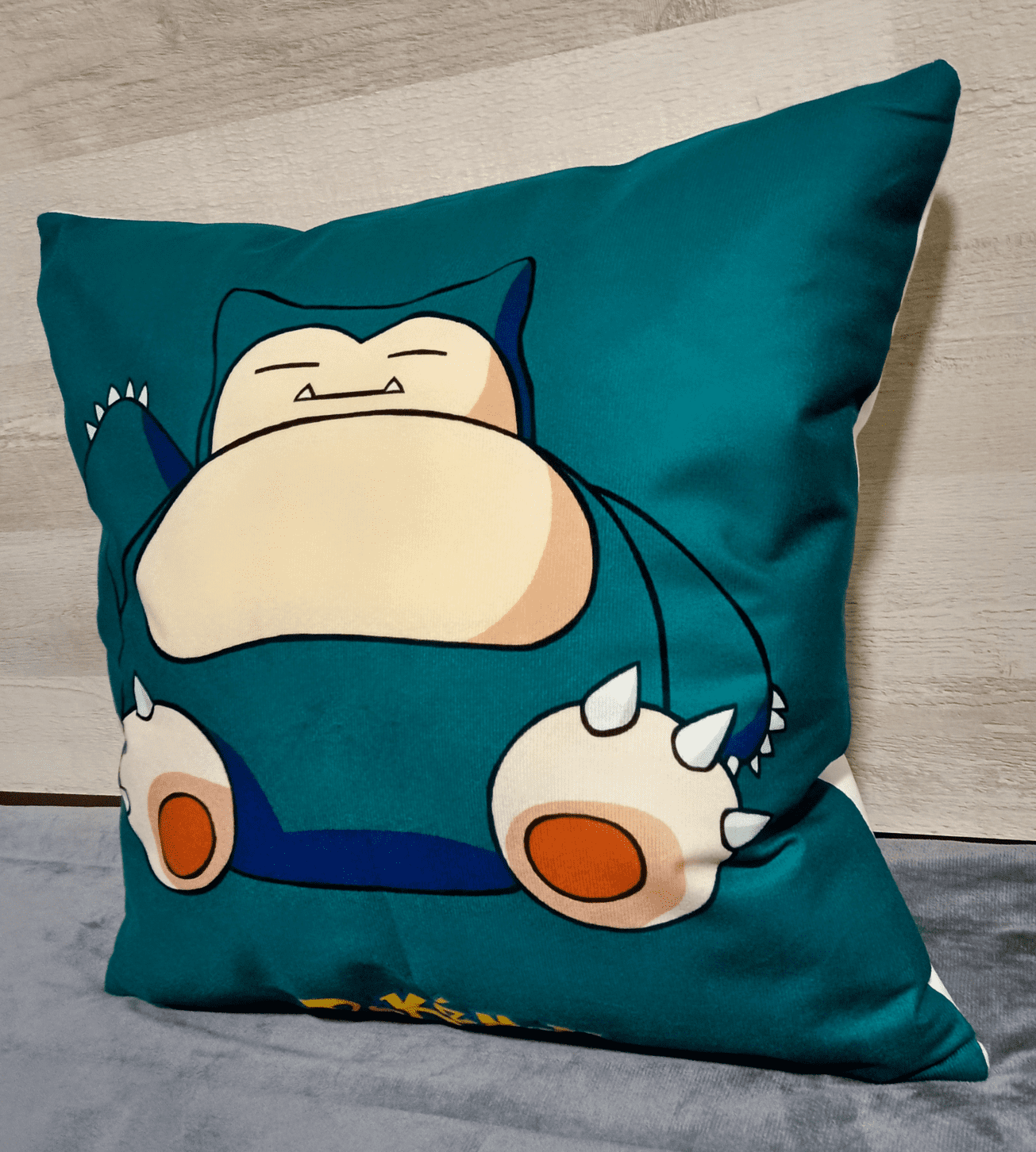 Cojín Felpa 45x45 cm Snorlax Extra Suave -3