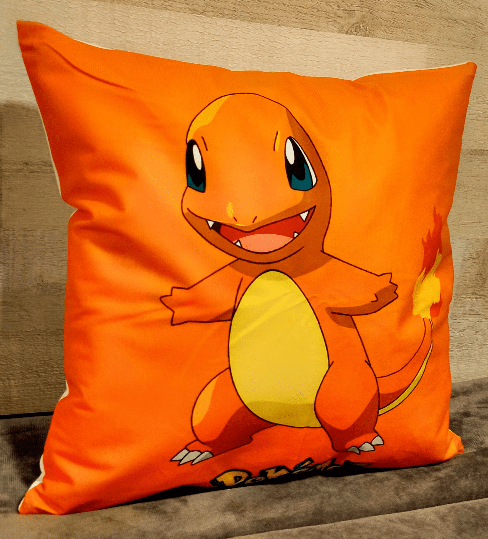 Cojín Felpa 45x45 cm Charmander Extra Suave -2