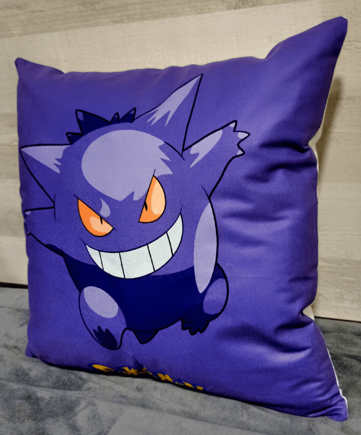 Cojín Felpa 45x45 cm Gengar Extra Suave -3