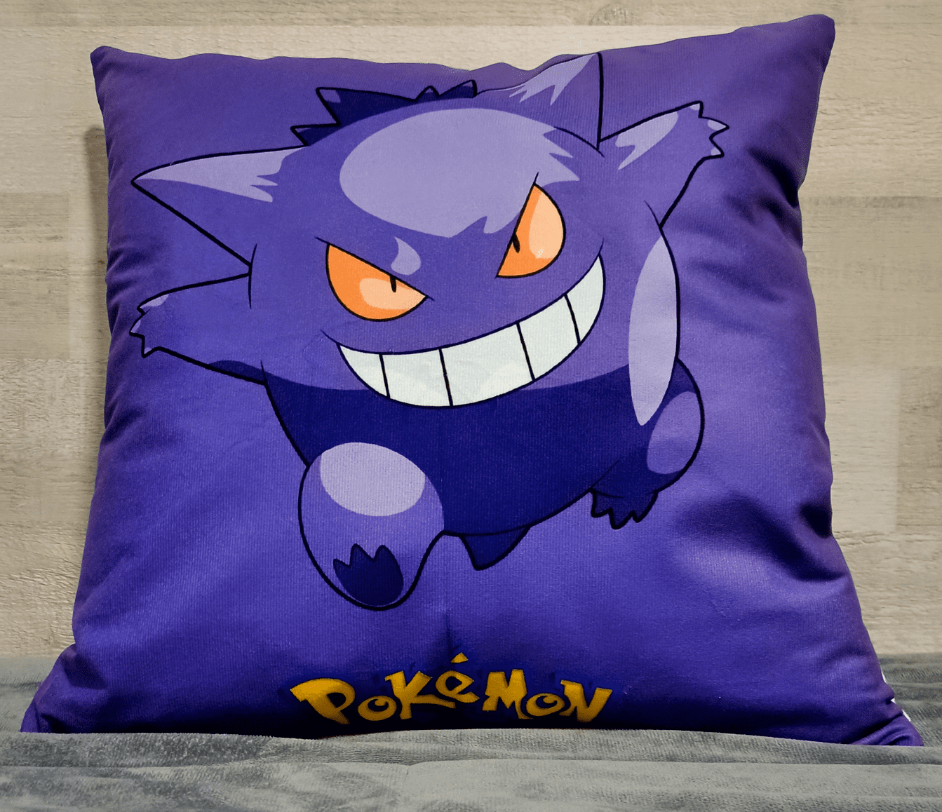 Cojín Felpa 45x45 cm Gengar Extra Suave -2
