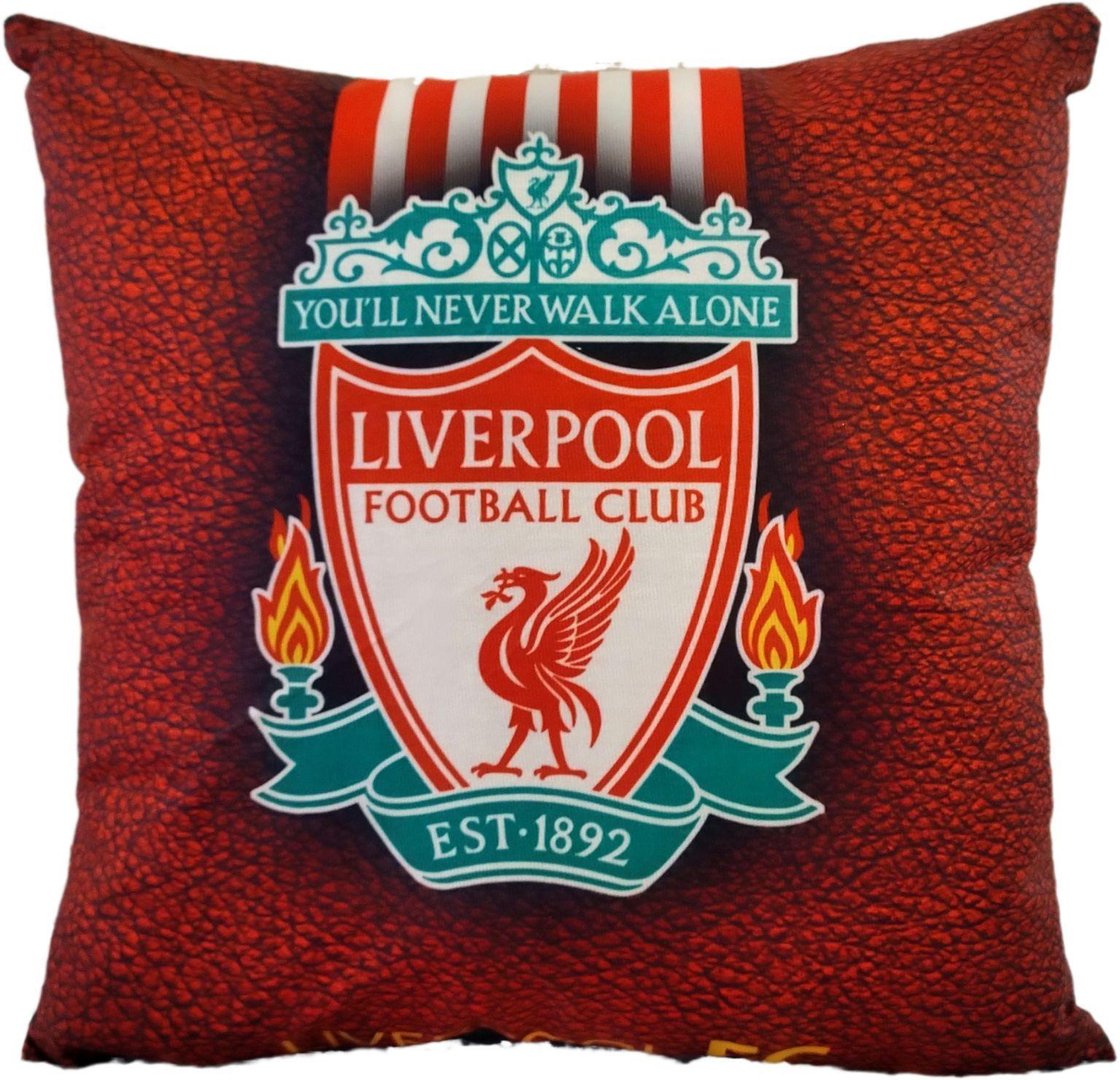 Cojín felpa 45x45 cm De Liverpool FC Extra Suave -0