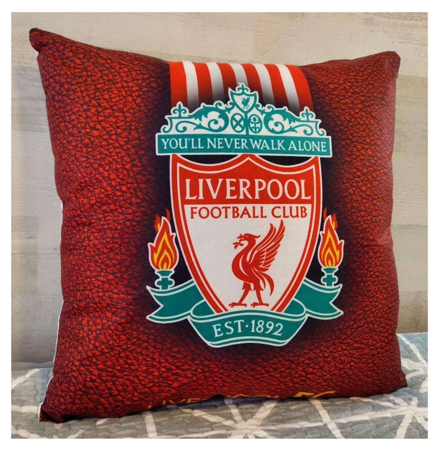 Cojín felpa 45x45 cm De Liverpool FC Extra Suave -1