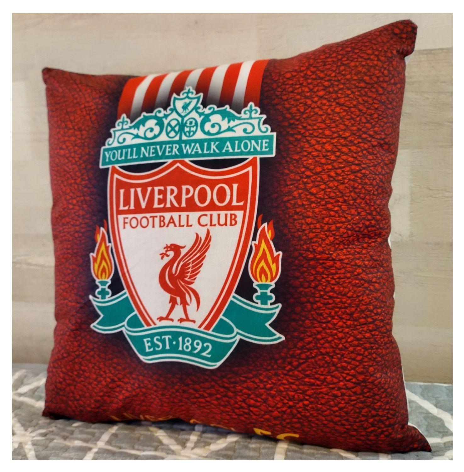 Cojín felpa 45x45 cm De Liverpool FC Extra Suave -2