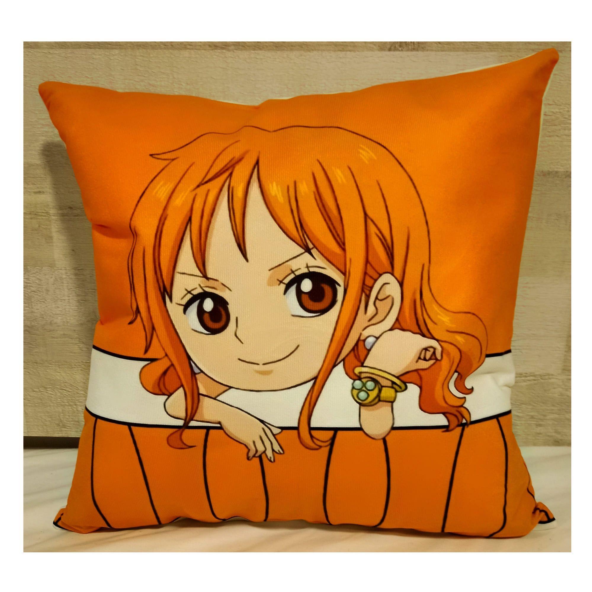 Cojín Felpa 45x45 cm De Mugiwara Nami Extra Suave -3