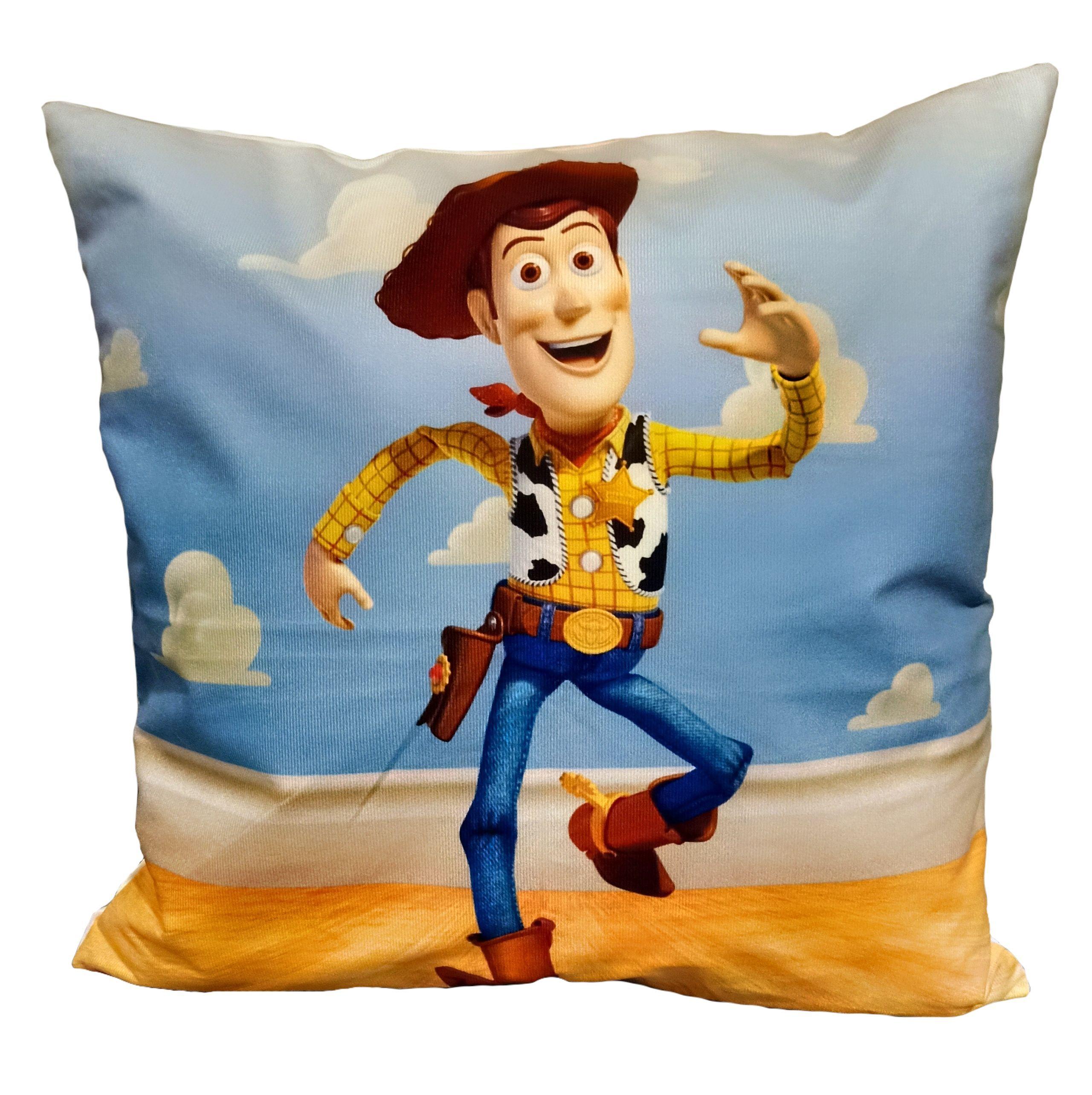 Cojín Felpa 45x45 cm De Comisario Woody Extra Suave -0
