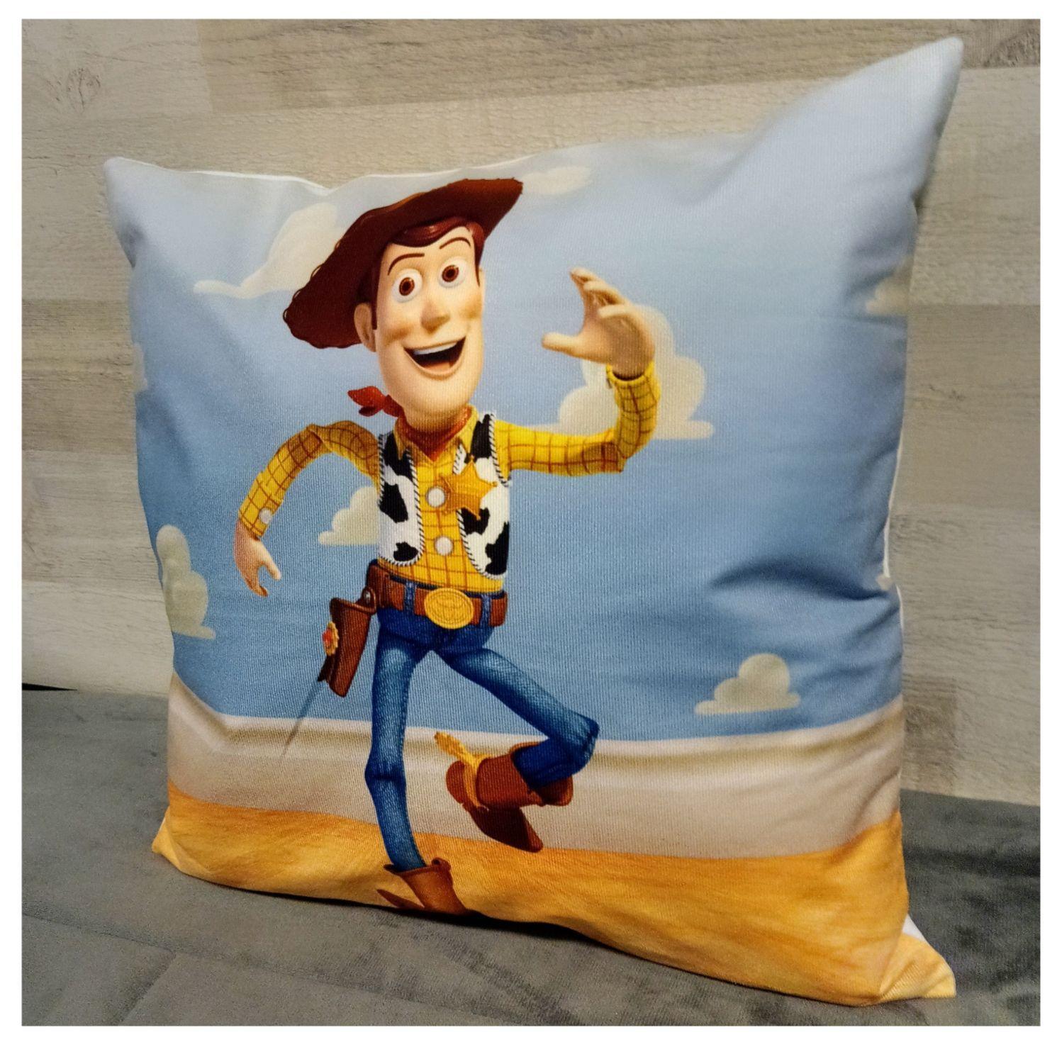 Cojín Felpa 45x45 cm De Comisario Woody Extra Suave -1