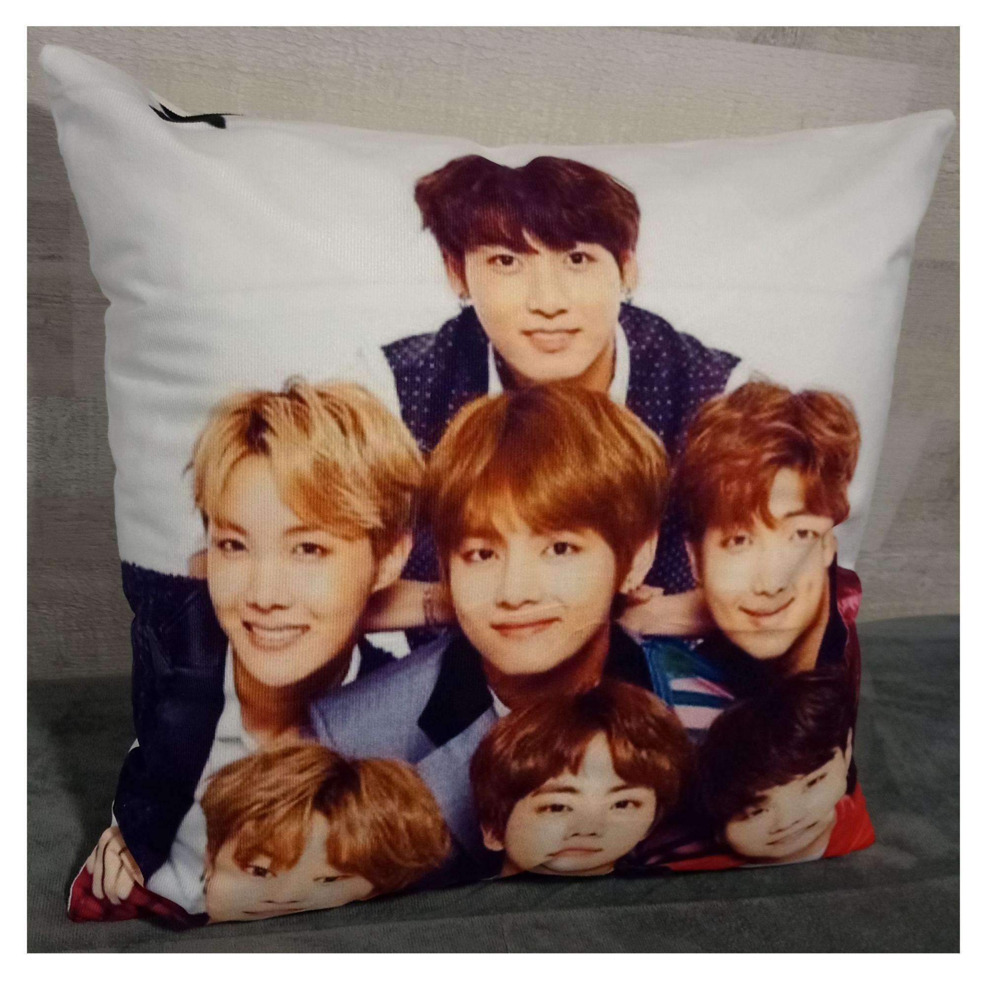 Cojín Felpa 45x45 Corea K-Pop Extra Suave -2