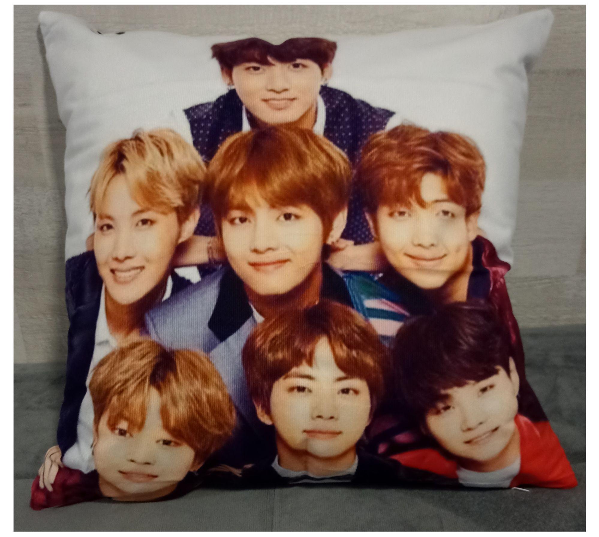 Cojín Felpa 45x45 Corea K-Pop Extra Suave -3