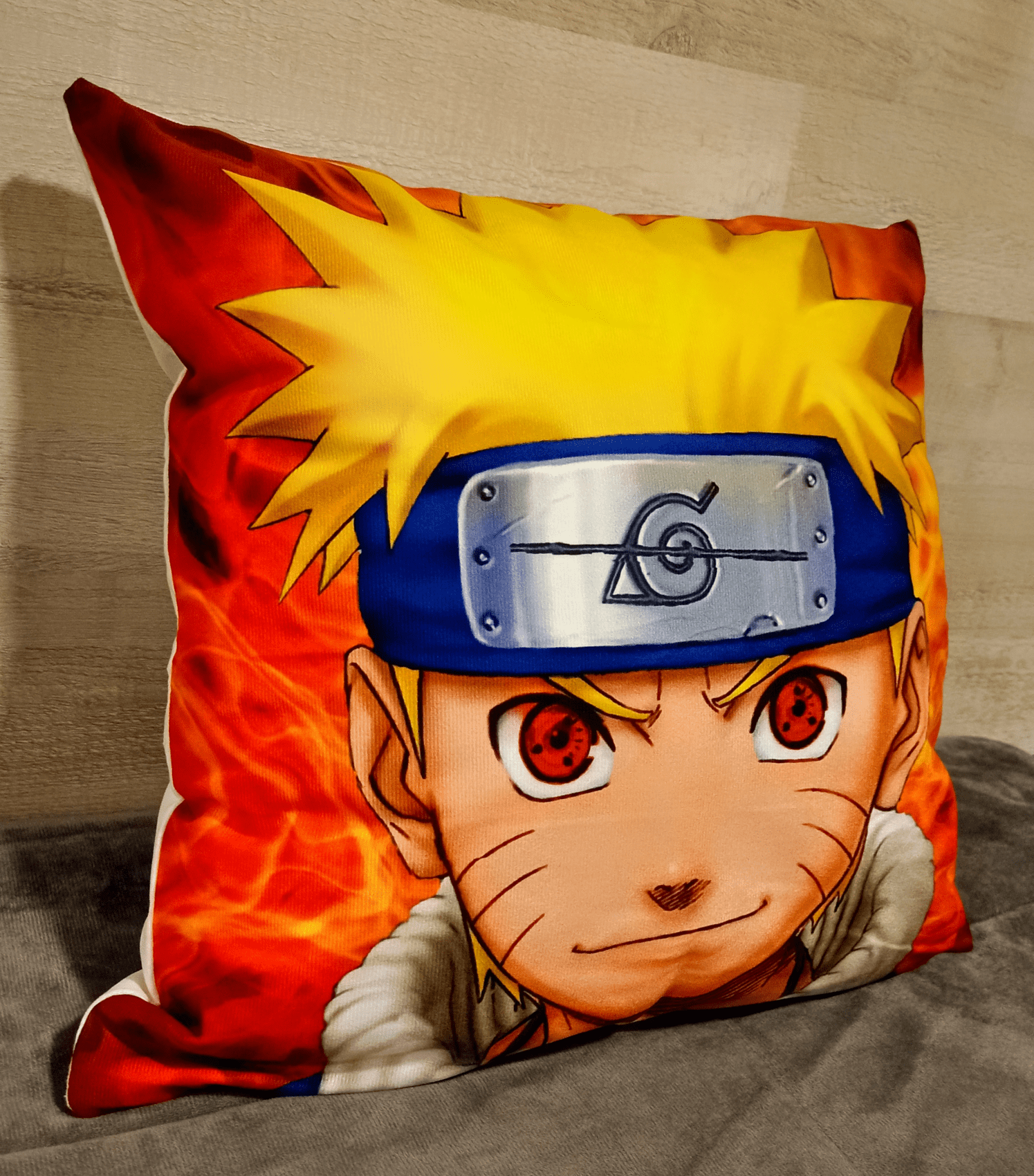 Cojín Felpa 45x45 cm De Anime y Uchiha Extra Suave -2
