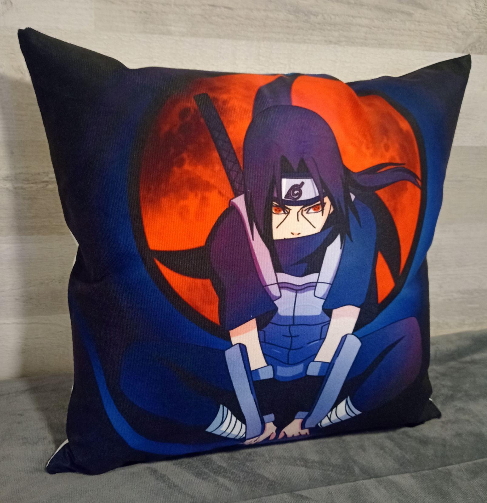 Cojín Felpa 45x45 cm De Itachi Uchiha Extra Suave -2