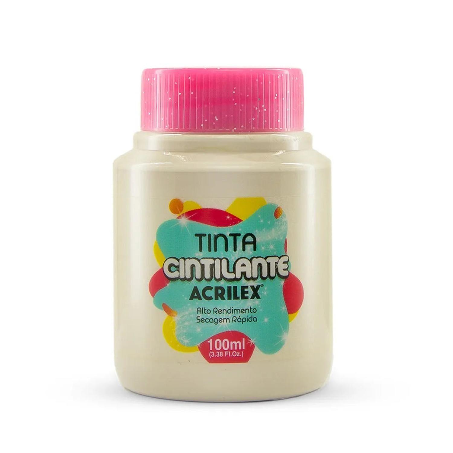 PINTURA CINTILANTE BLANCO 100ML Pintura Cintilante Blanco 100Ml-6