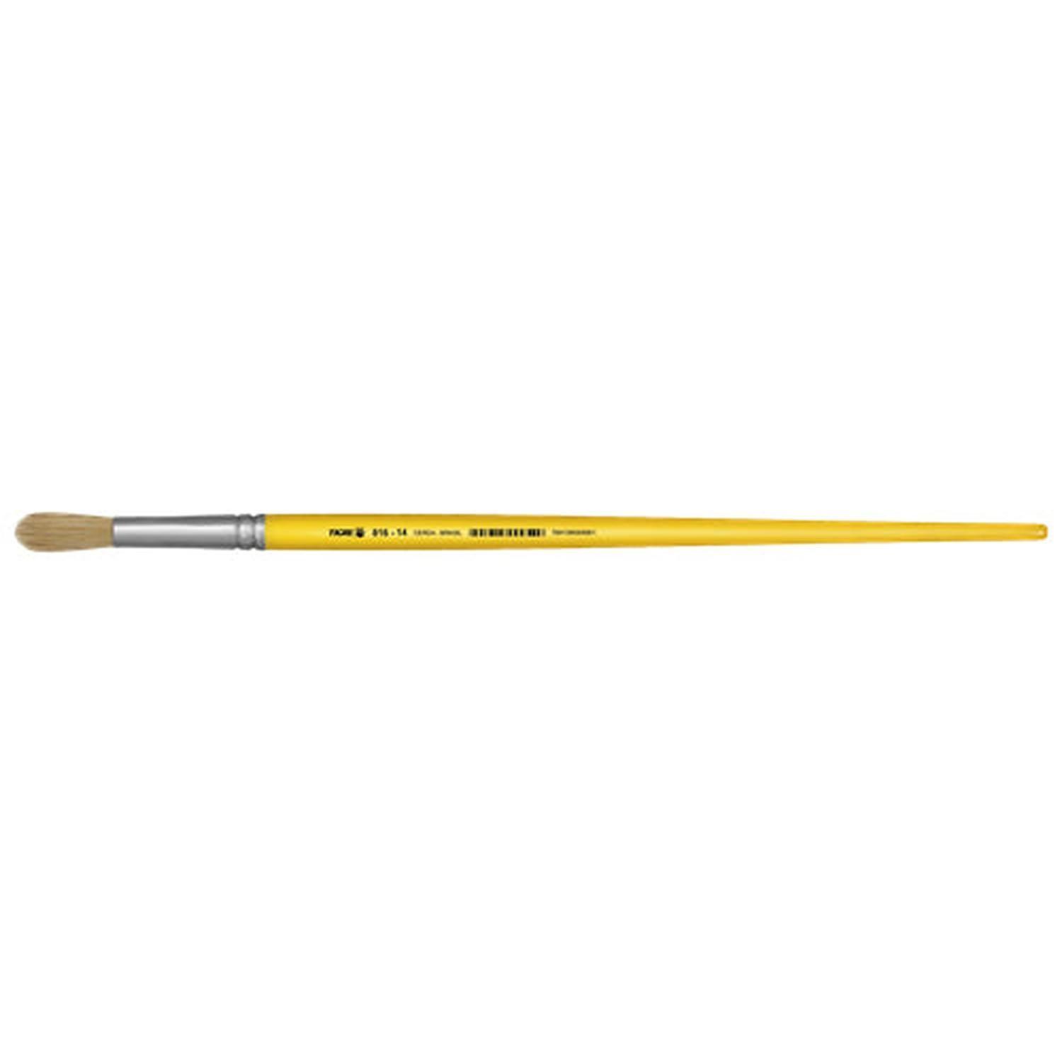 PINCEL CERDA NATURAL REDONDO N° 2-6