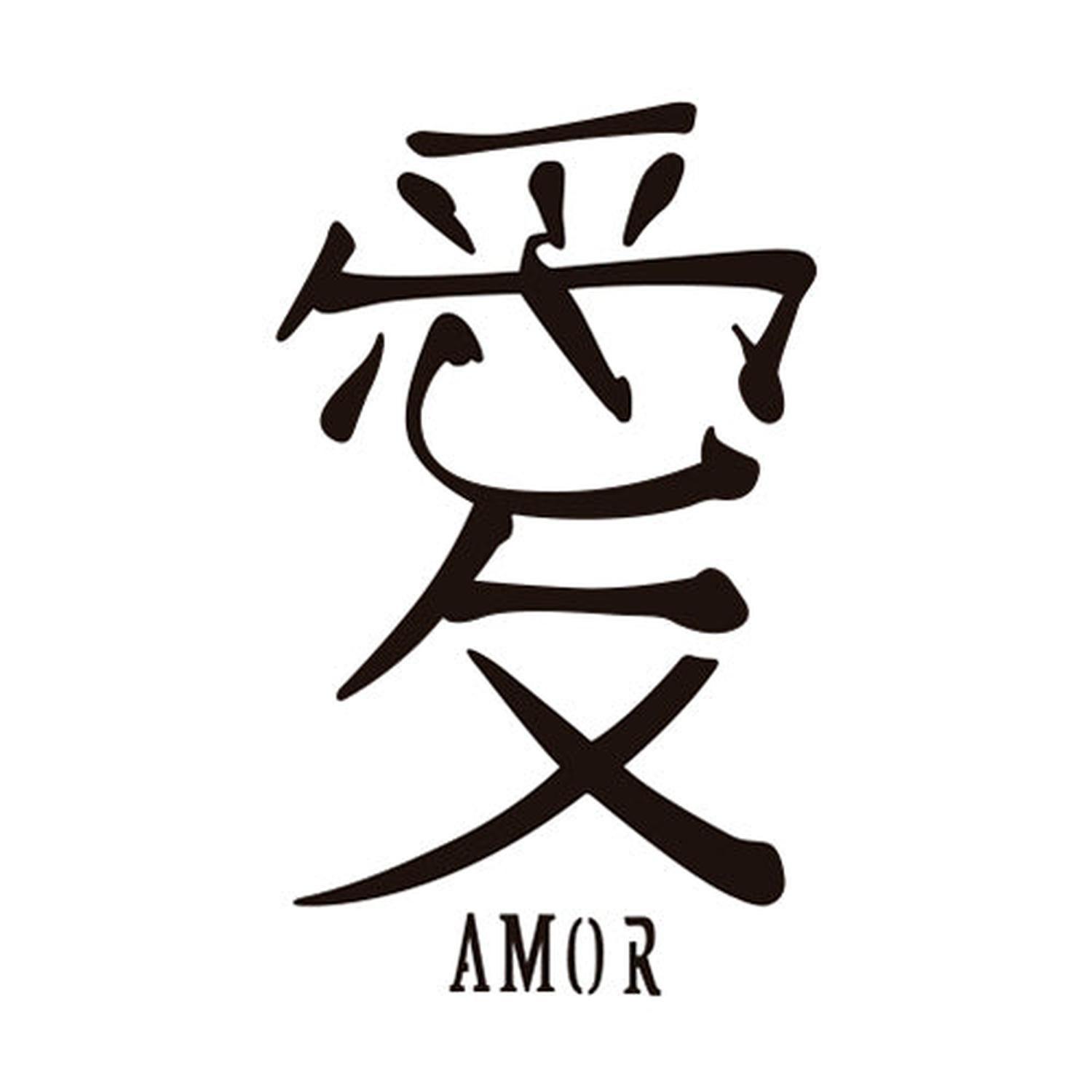 STENCIL IDEOGRAMA AMOR 21X15CM-0