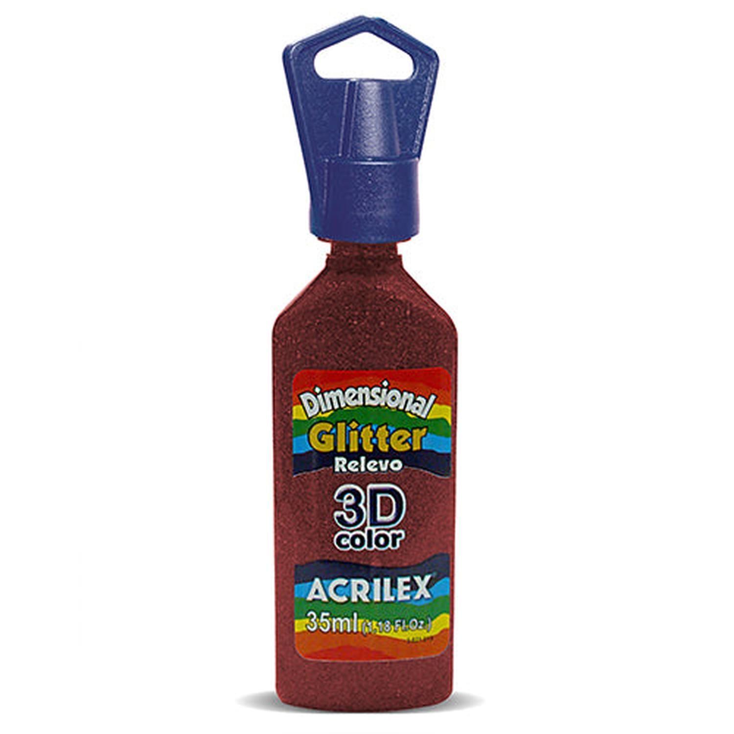DIMENSIONAL GLITTER RELIEVE 3D 35 ML Dimensional 12212 Azul Turquesa 211-5
