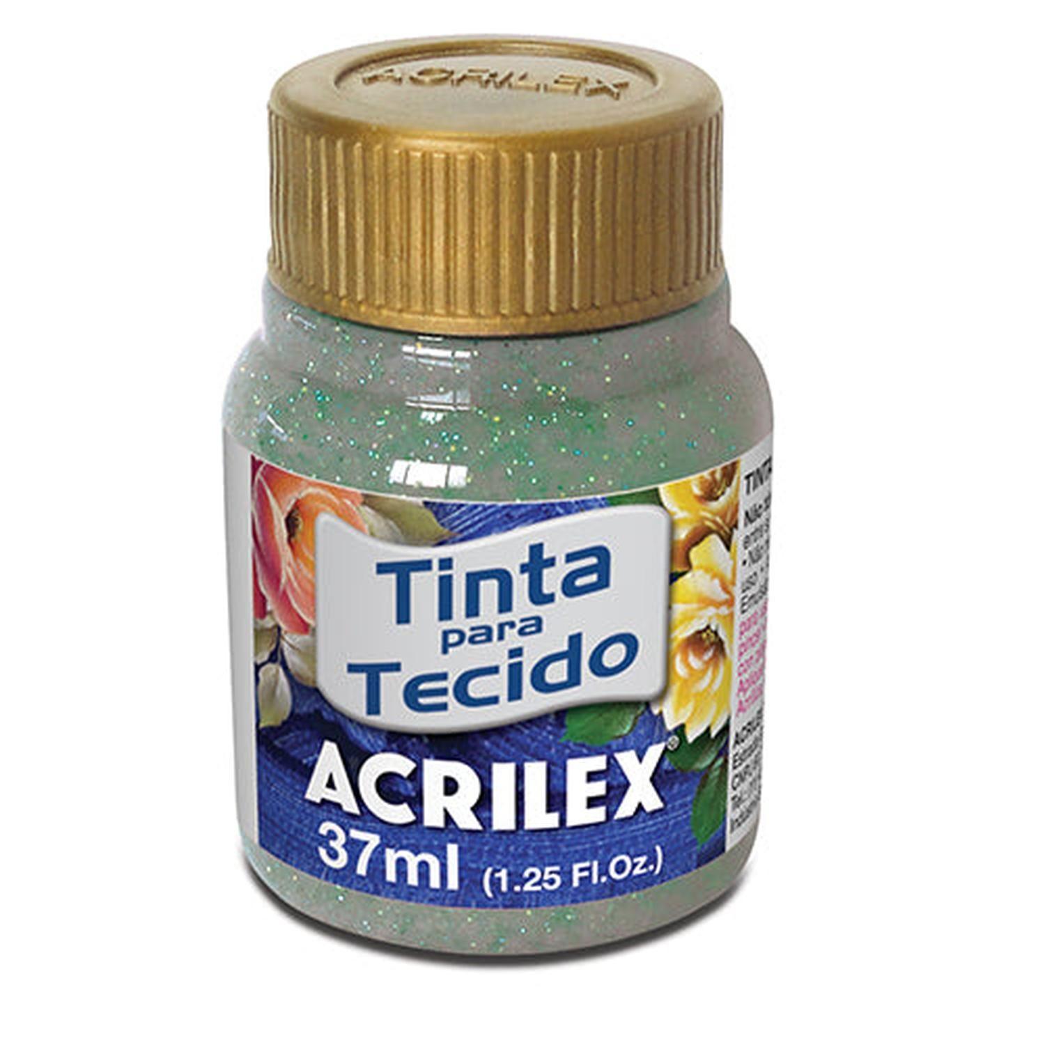 PINTURA GENERO GLITTER 37 ML Glitter 5040 Verde 206-3
