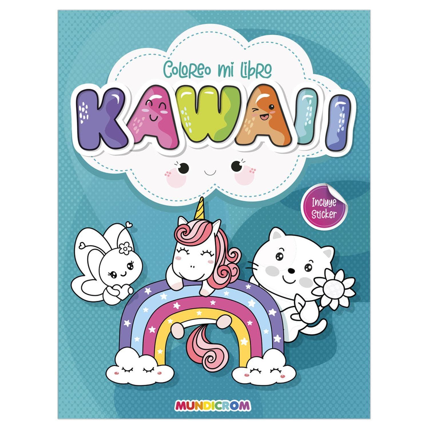 COLOREO MI LIBRO KAWAI-0