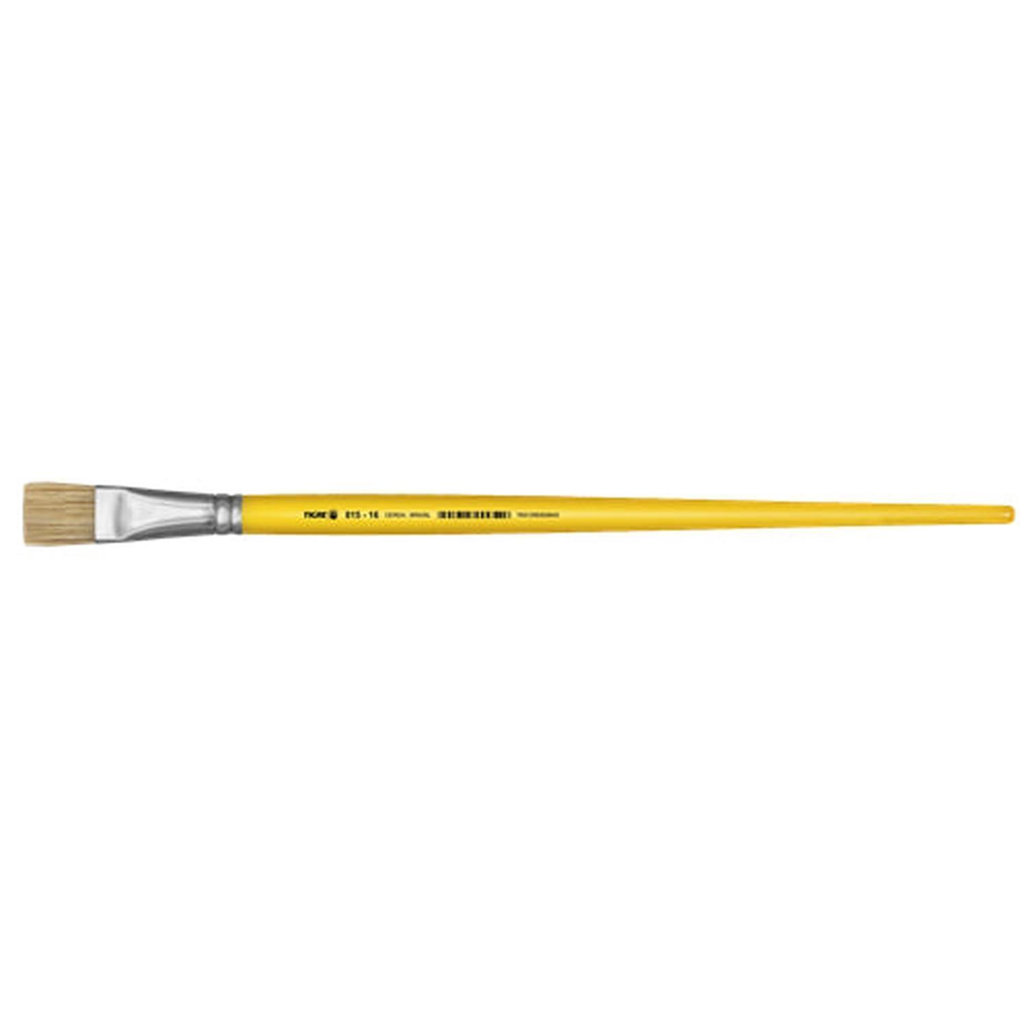 PINCEL CERDA NATURAL CHATO N° 0-4