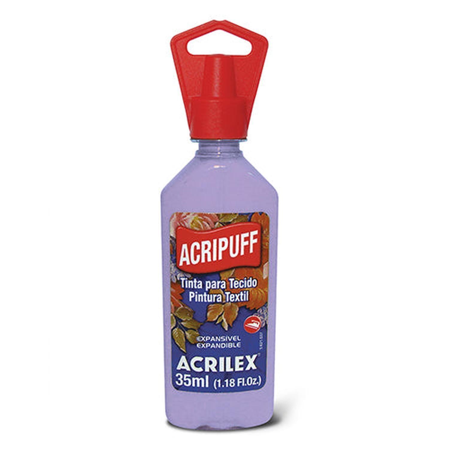 PINTURA DE GENERO CON EXPANSIÓN ACRIPUFF 35 ML Acripuff 4812 Rojo Vivo 541-12