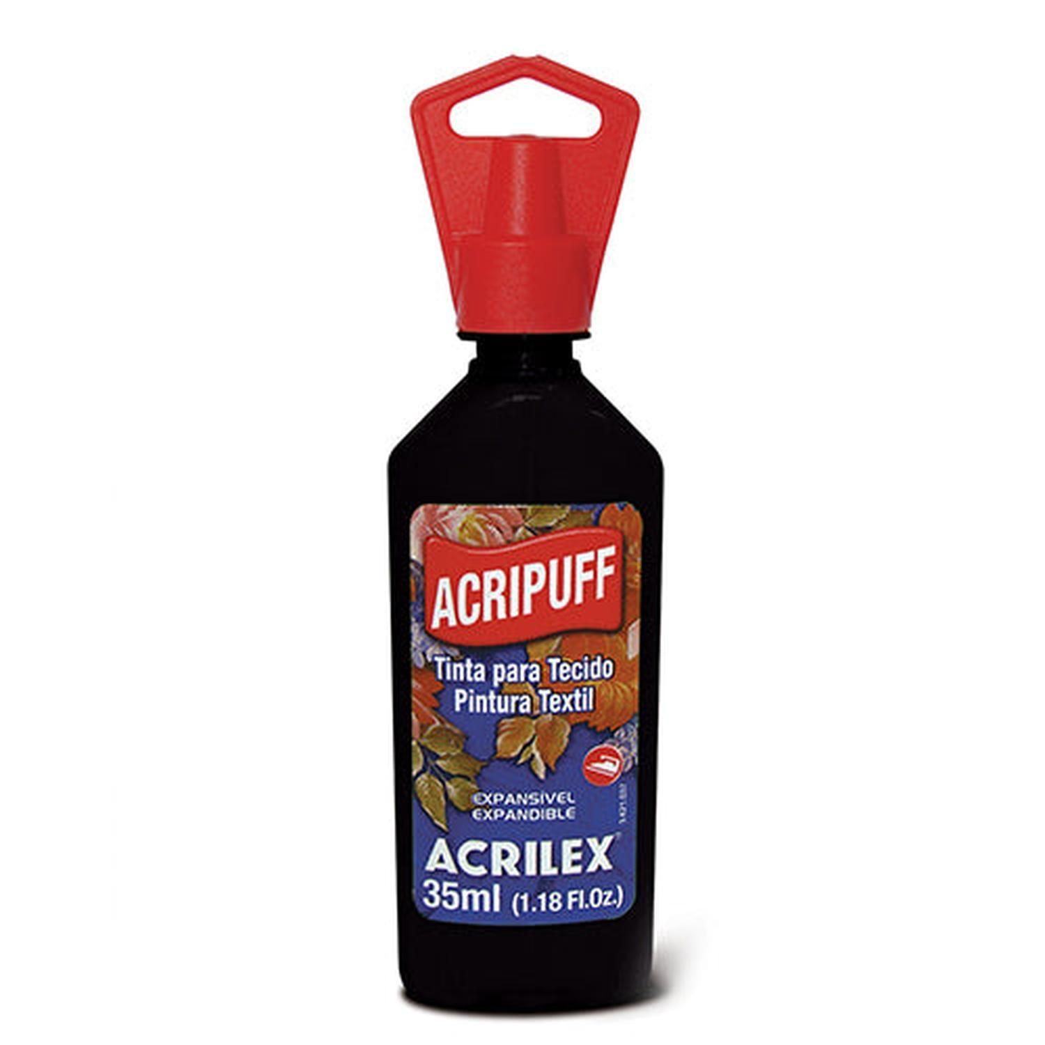 PINTURA DE GENERO CON EXPANSIÓN ACRIPUFF 35 ML Acripuff 4812 Rojo Vivo 541-11