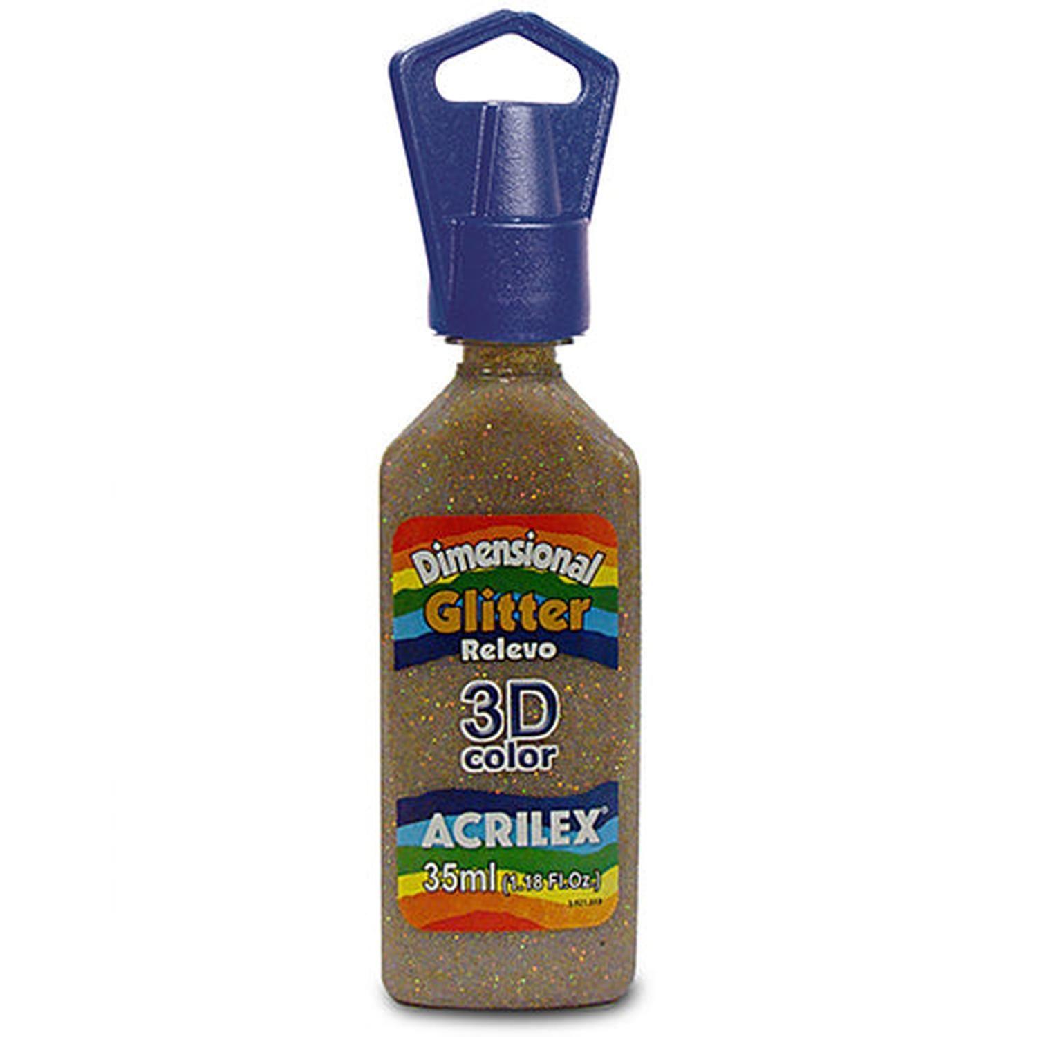 DIMENSIONAL GLITTER RELIEVE 3D 35 ML Dimensional 12212 Amarillo 212-8