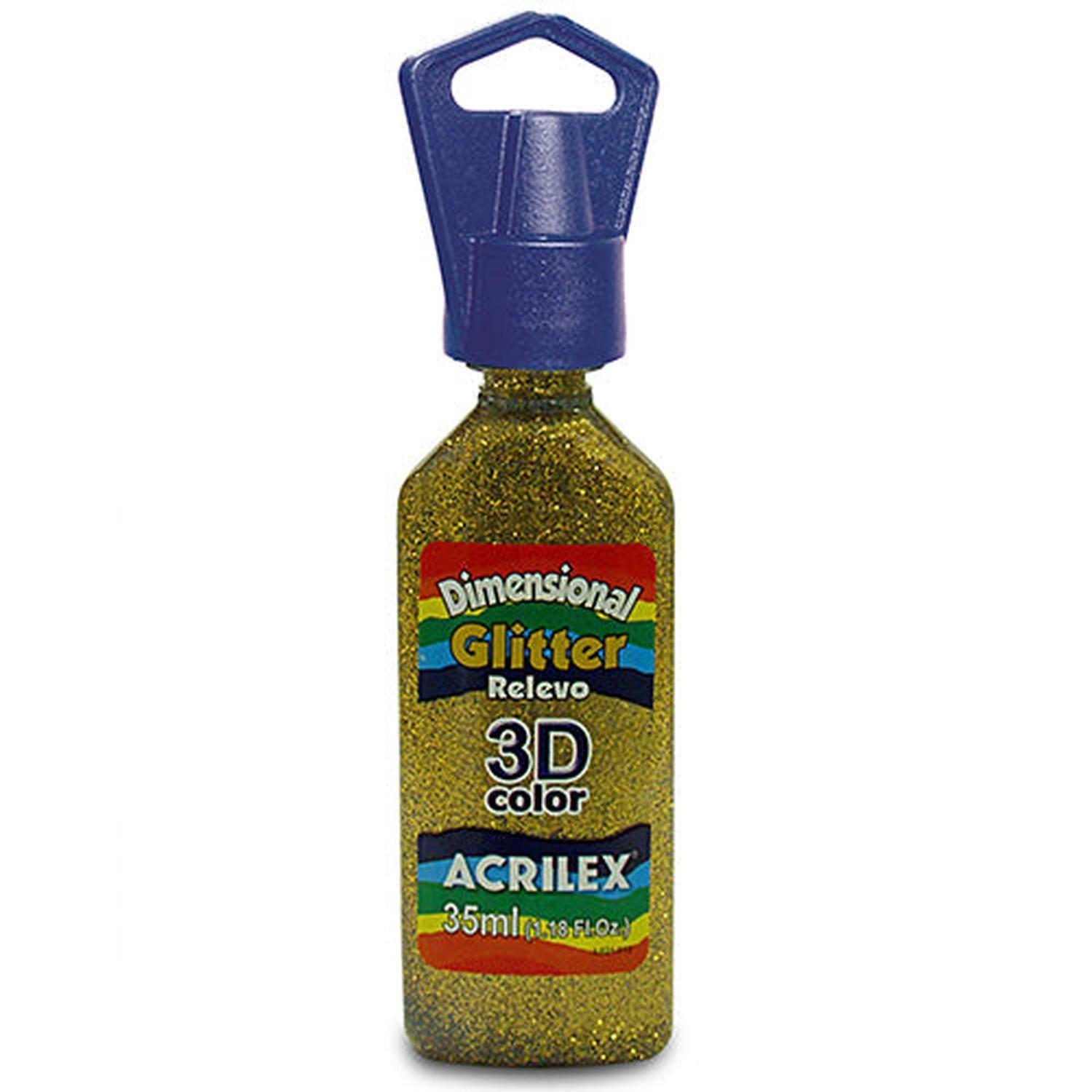 DIMENSIONAL GLITTER RELIEVE 3D 35 ML Dimensional 12212 Amarillo 212-3