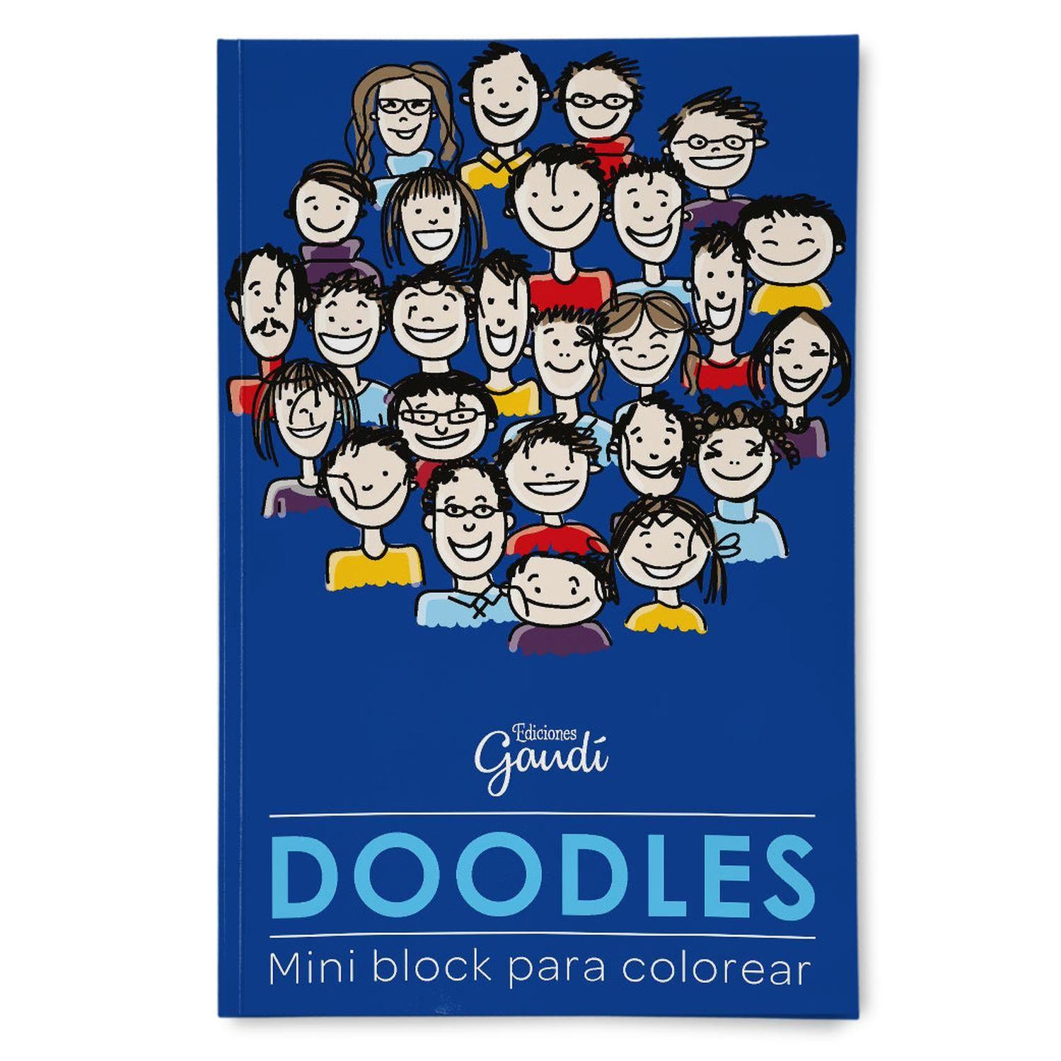 DOODLES... MINI BLOCK DE COLOREAR-0