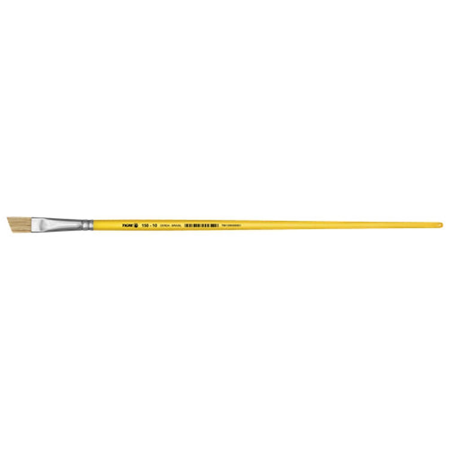 PINCEL CERDA NATURAL ANGULAR N° 2-4