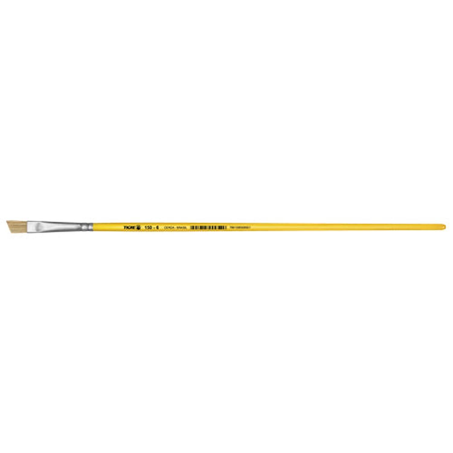 PINCEL CERDA NATURAL ANGULAR N° 2-2