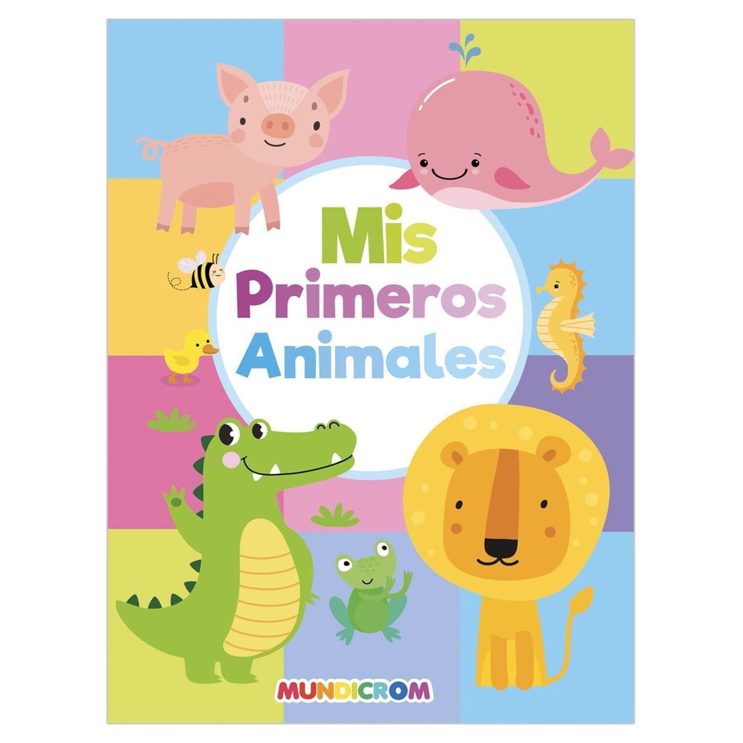 MIS PRIMEROS ANIMALES... LIBRO BEBE TELA-0