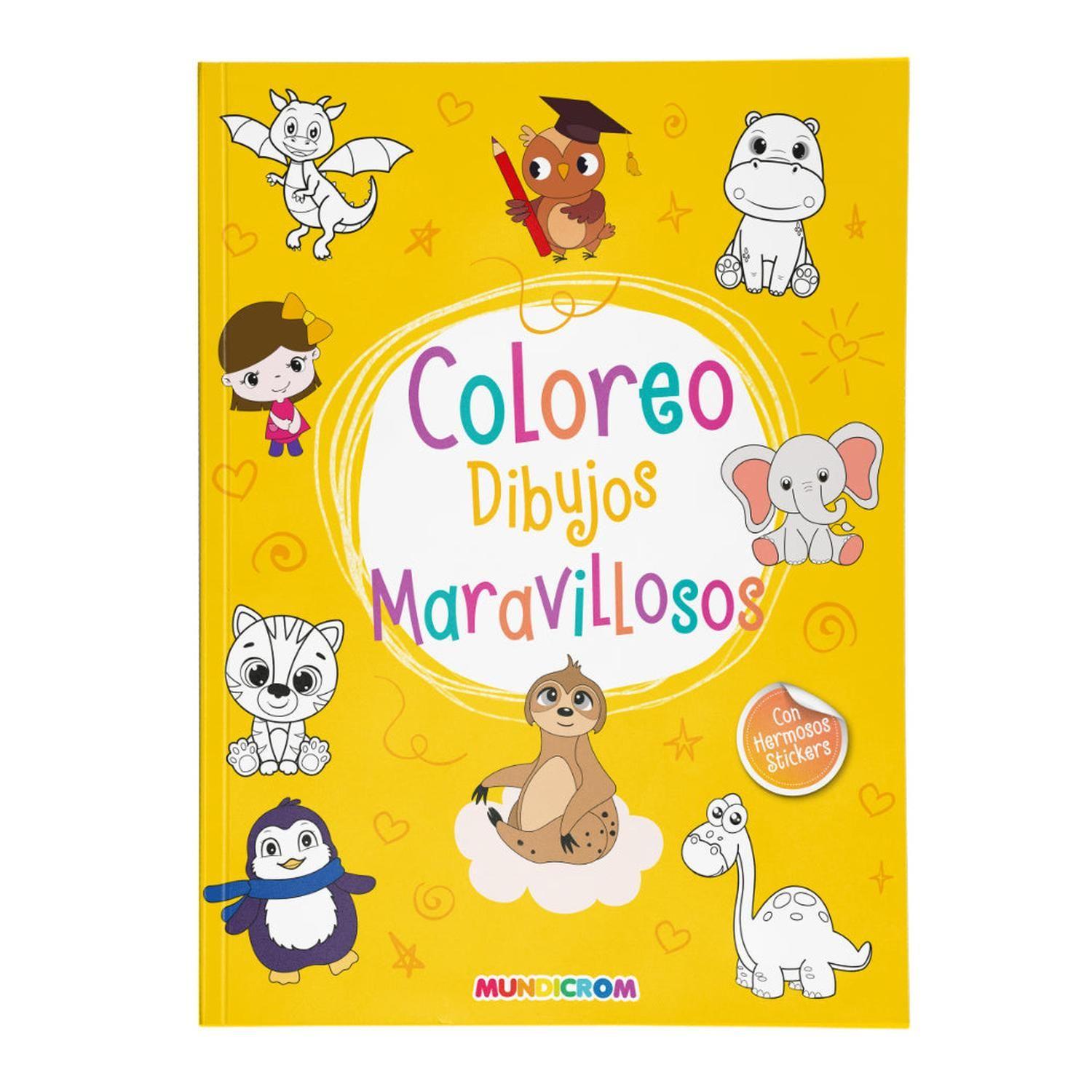 COLOREO DIBUJOS MARAVILLOSOS... NEÓN-0