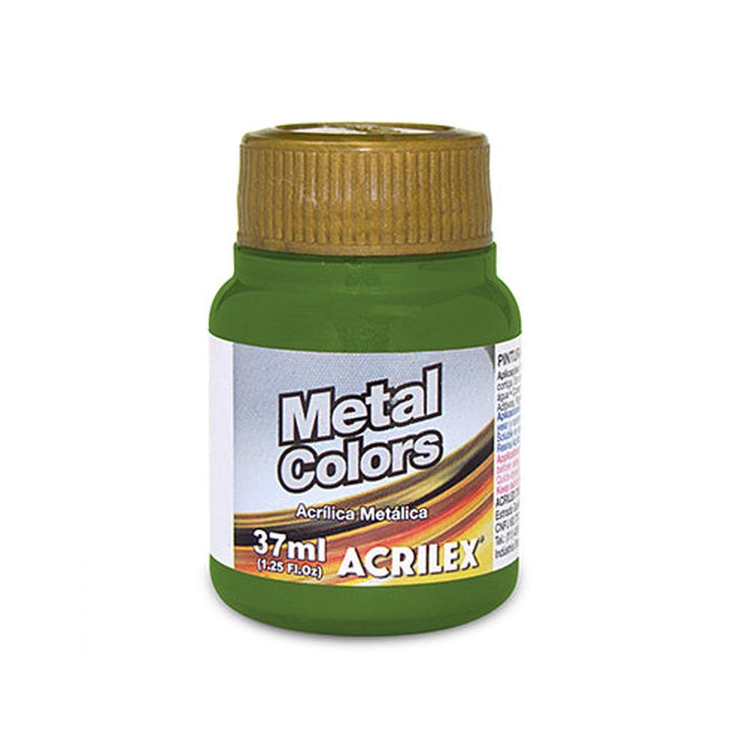 PINTURA ACRILÍCA METAL COLORS 37 ML Metal 3640 Dorado Solar 598-11