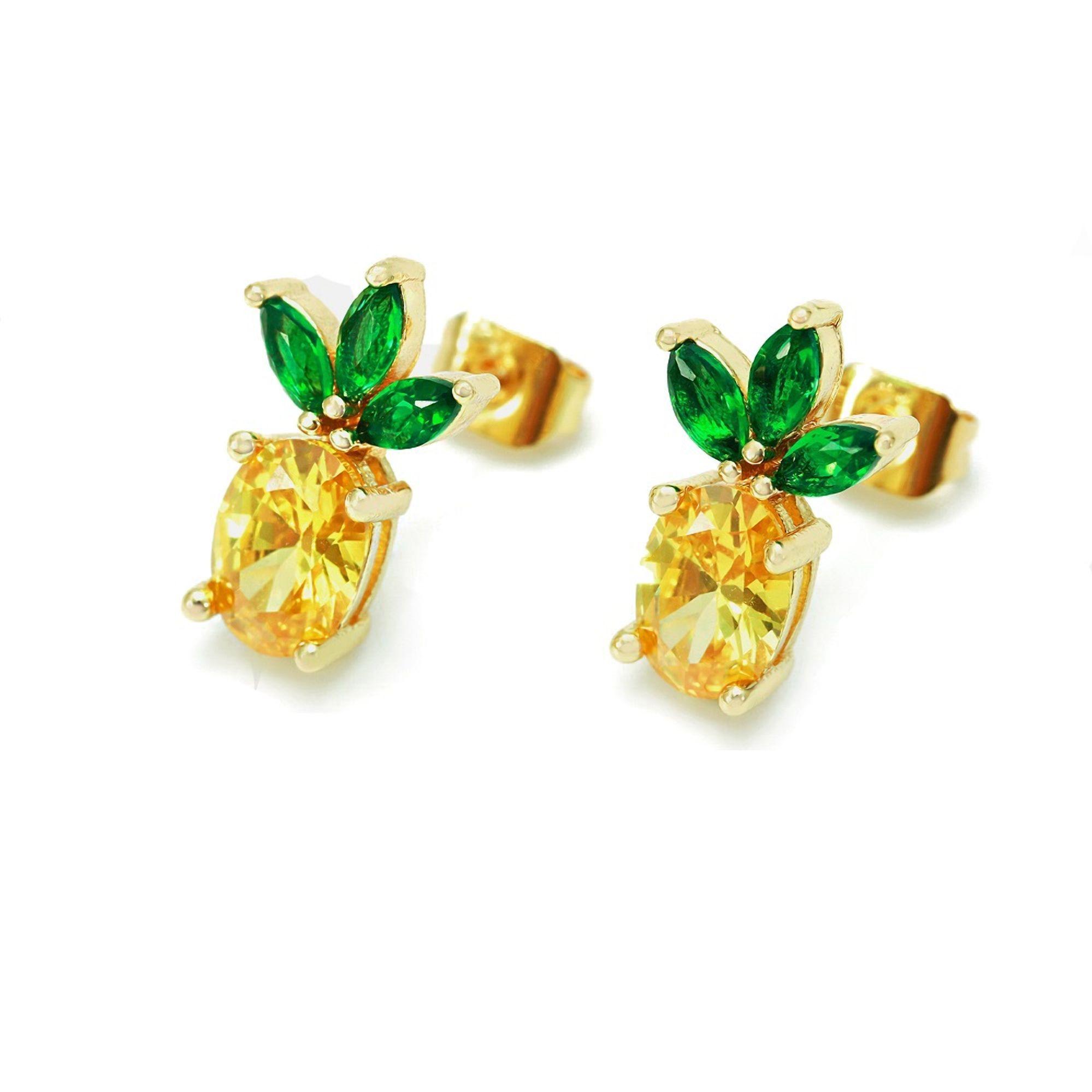 Aros Mini Fruta Piña-0