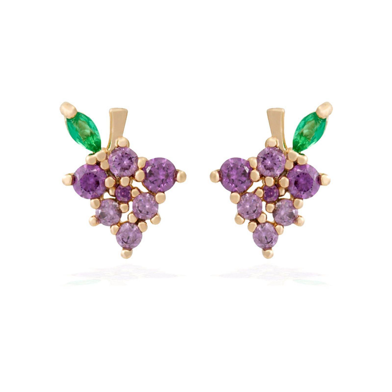 Aros Mini Fruta Uva-0