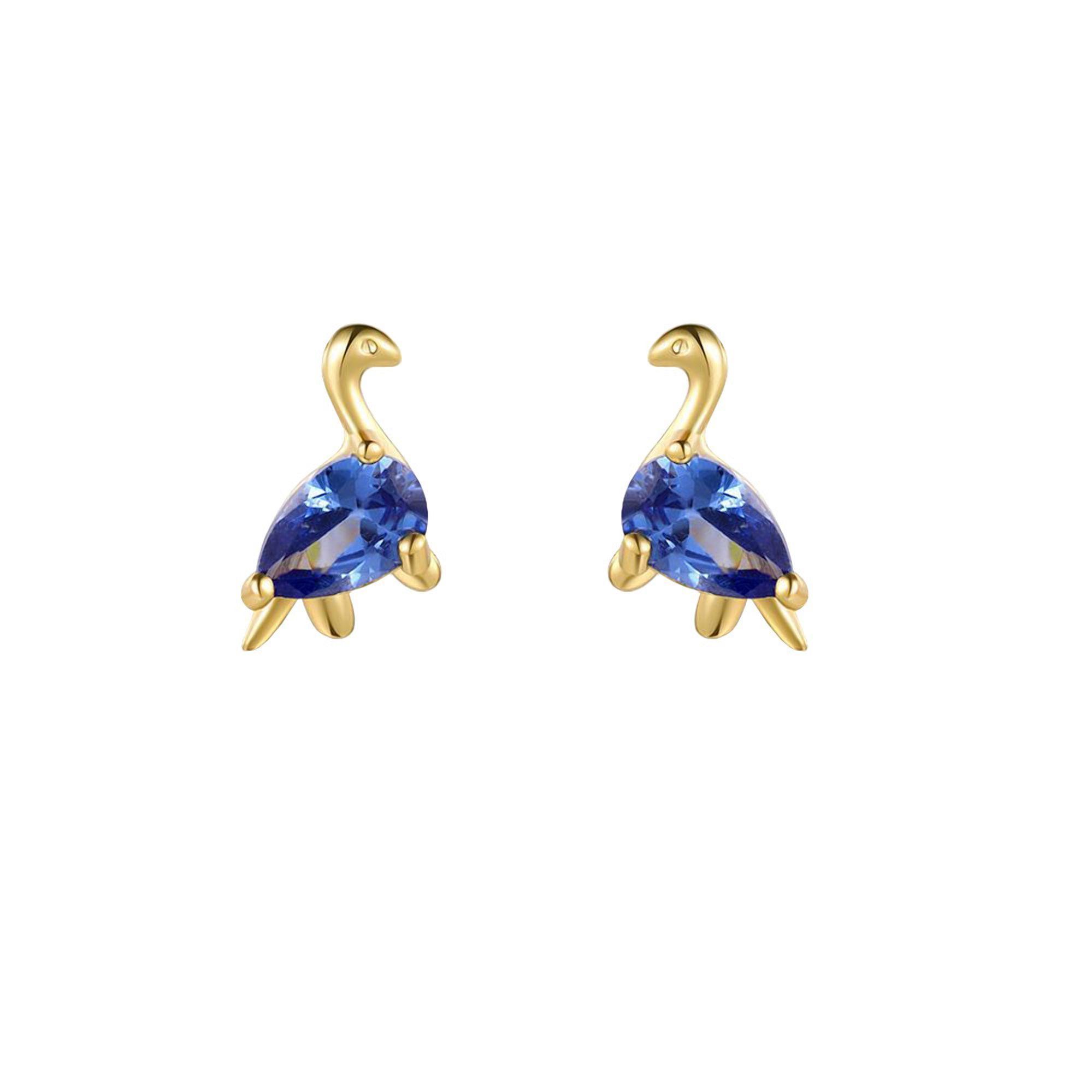 Aros Mini Dino Apatosaurio Azul-0