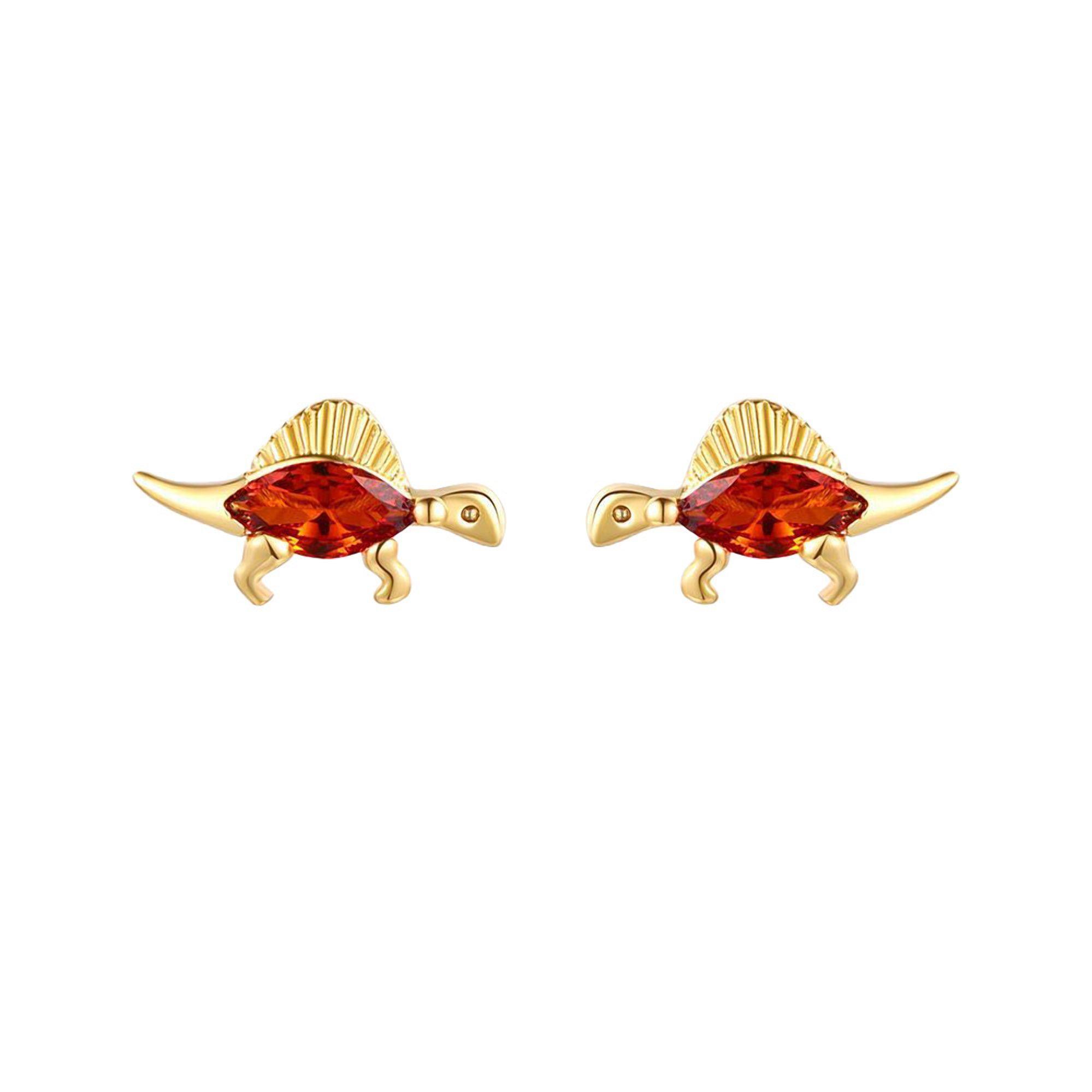 Aros Mini Dino Espinosaurio Naranjo-0