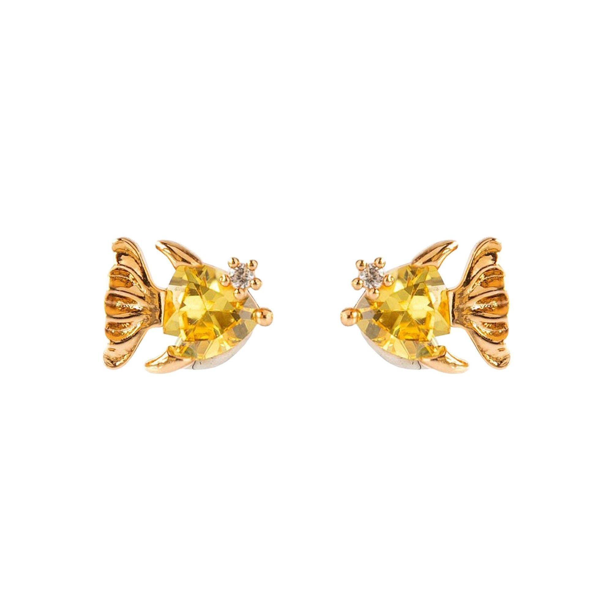 Aros Mini Marino Pez Dorado-1